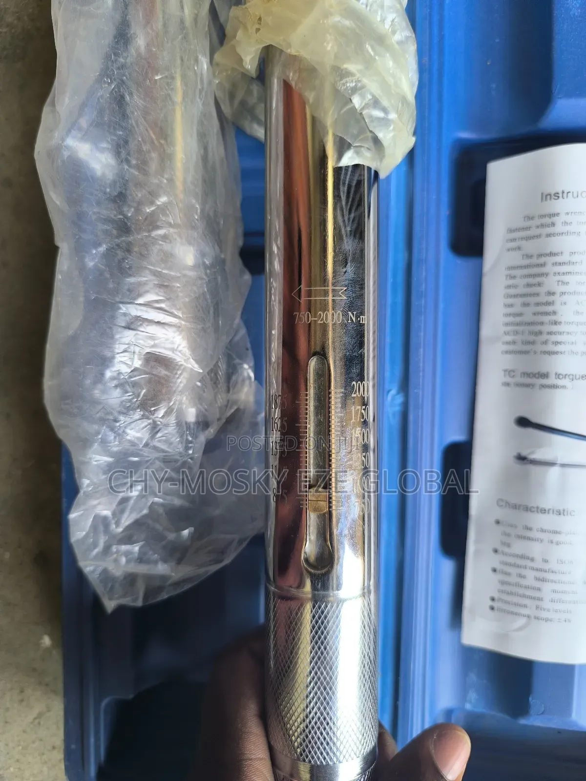Torque Wrench 1"Inch Dr (750-2000nm)