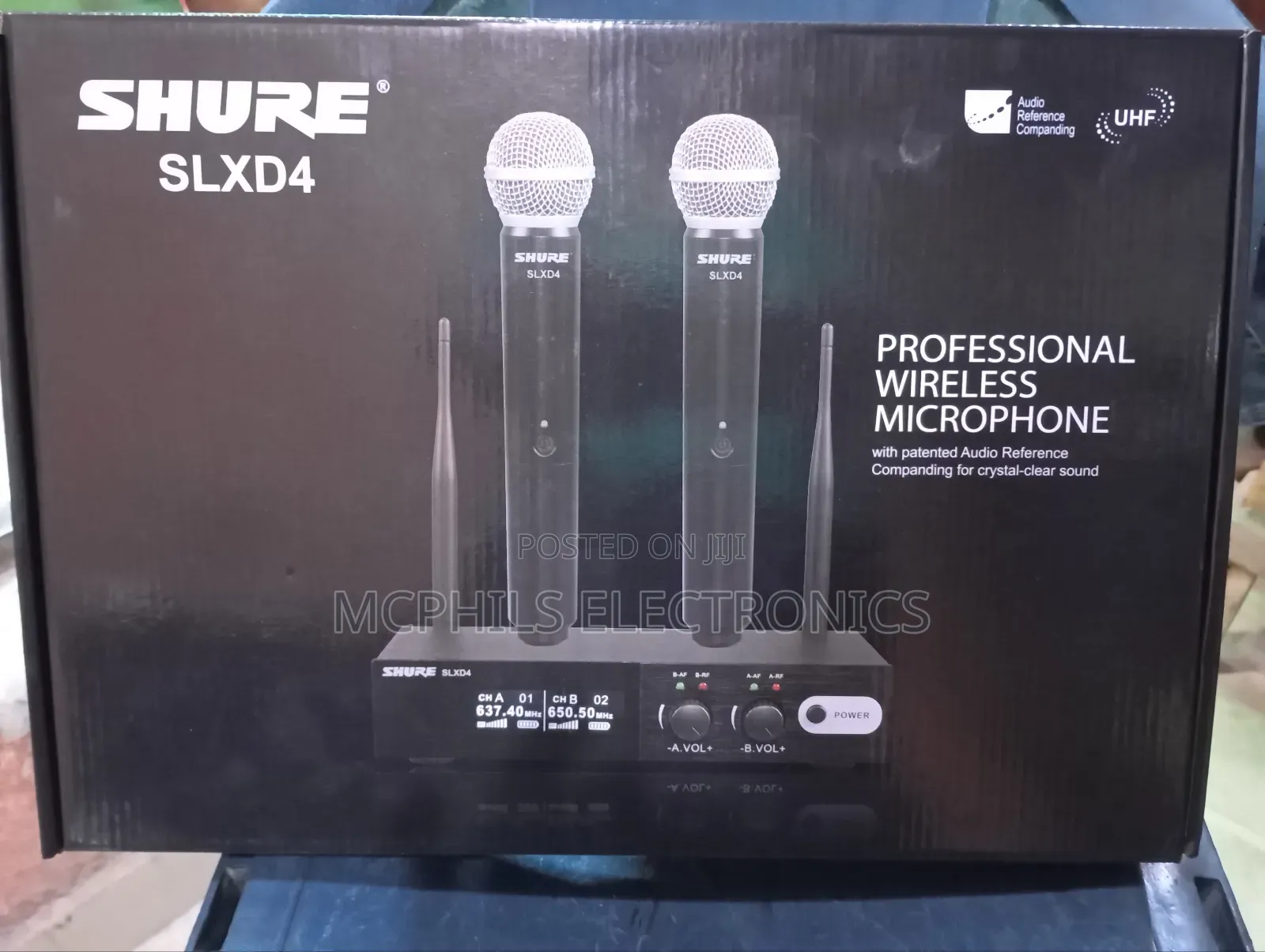 Shure Uhf Wireless Microphone Slxd4