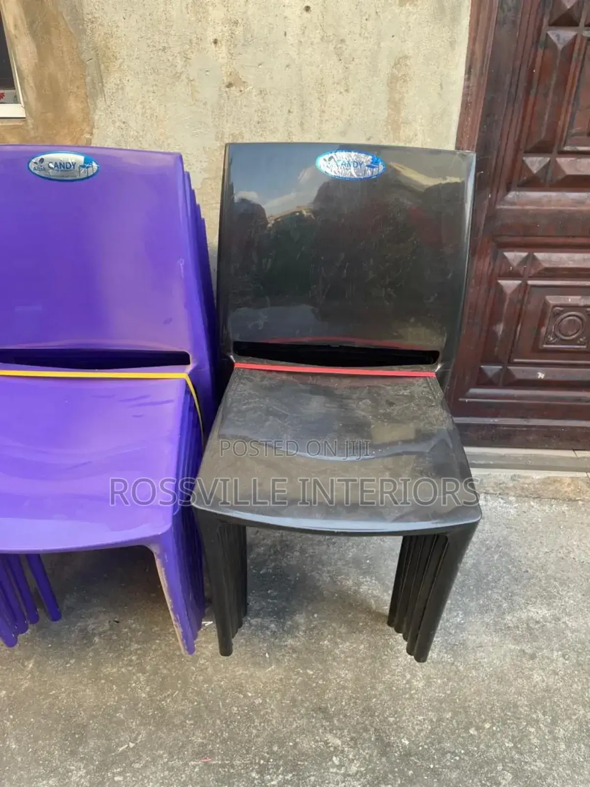 Highquality Strong Candy Chairs / Aluminium Plastic