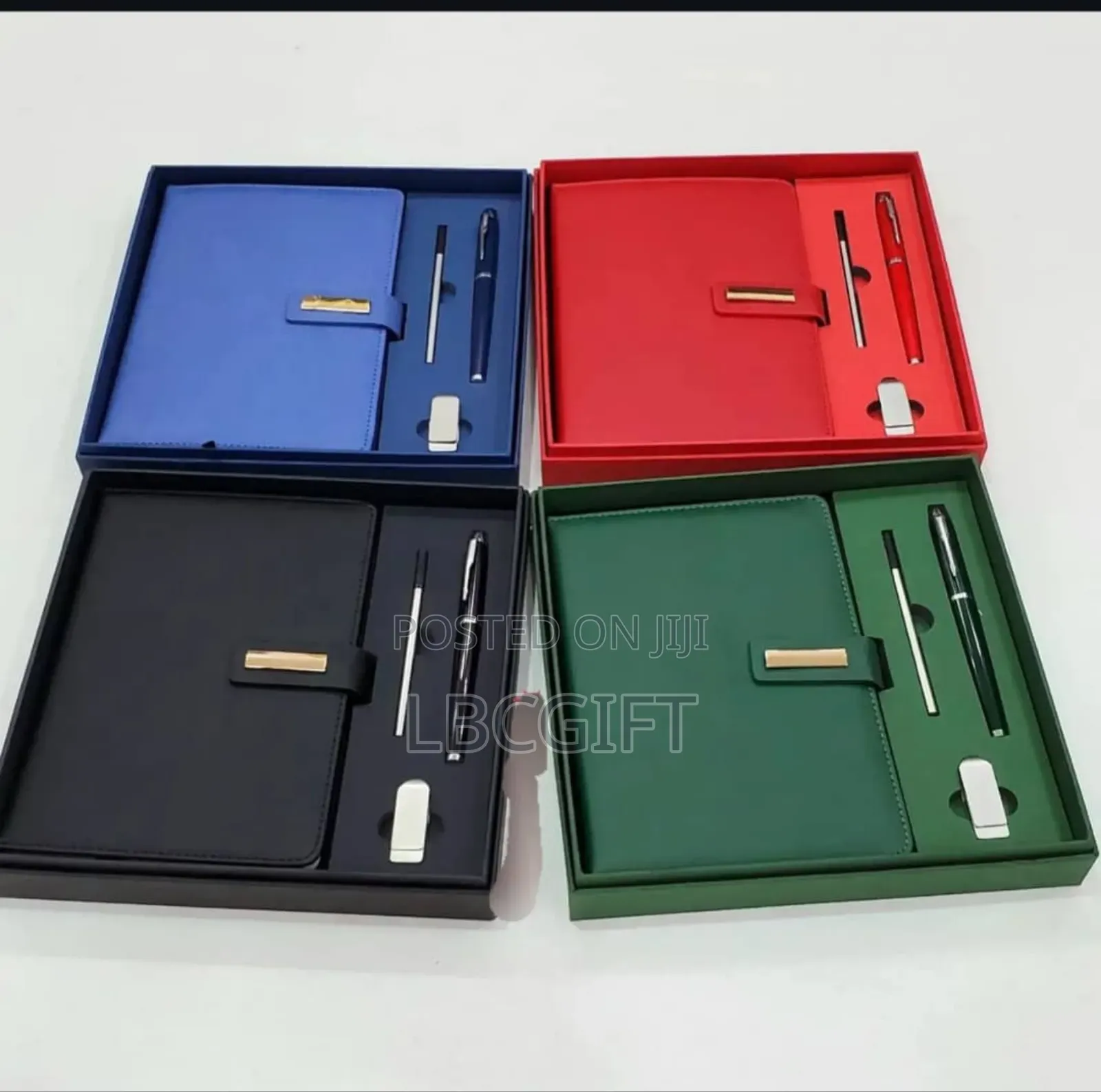 Set Of Notepad, Flash Drive, Pen & Refil (Wholesales Only