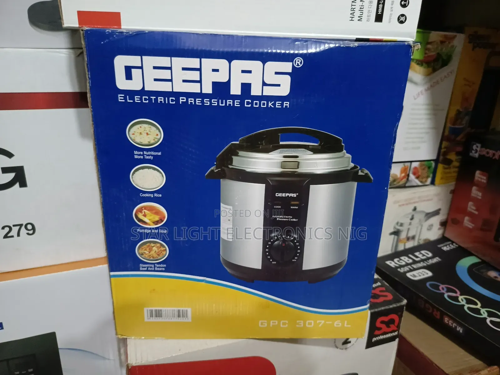 Electric Pressure Cooker 4in1 6l