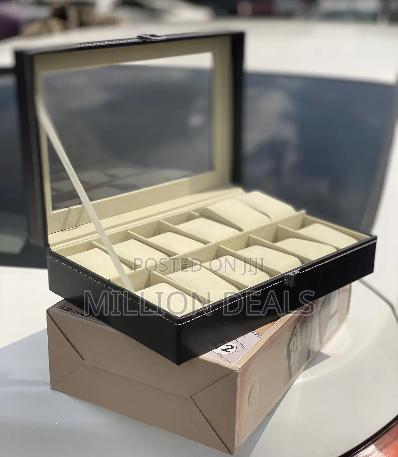 12 Pieces Luxury Watch Storage Box