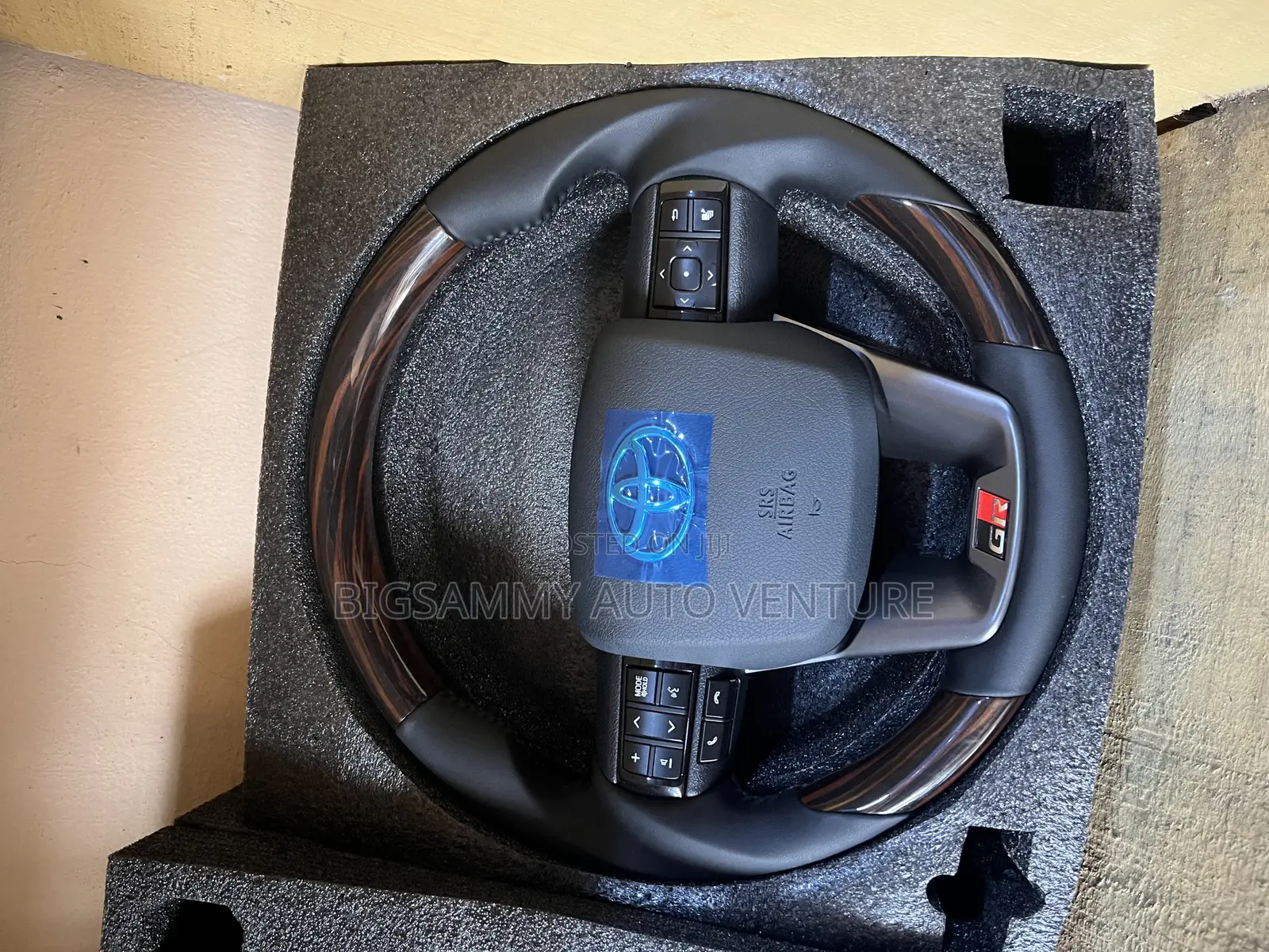 Toyota Hilux GR Steering Wheel Formica