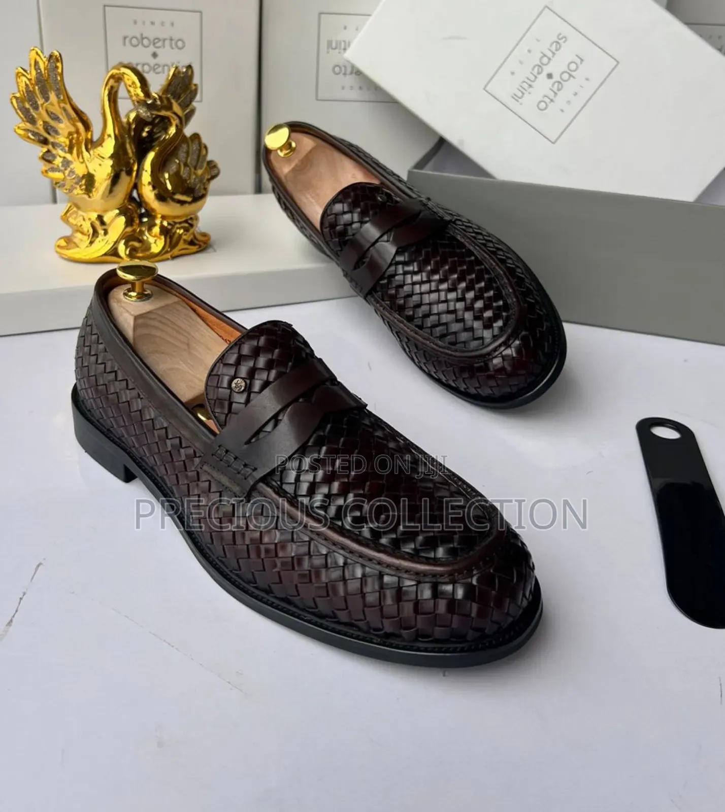 Top Class Roberto Cavalli Leather Shoes