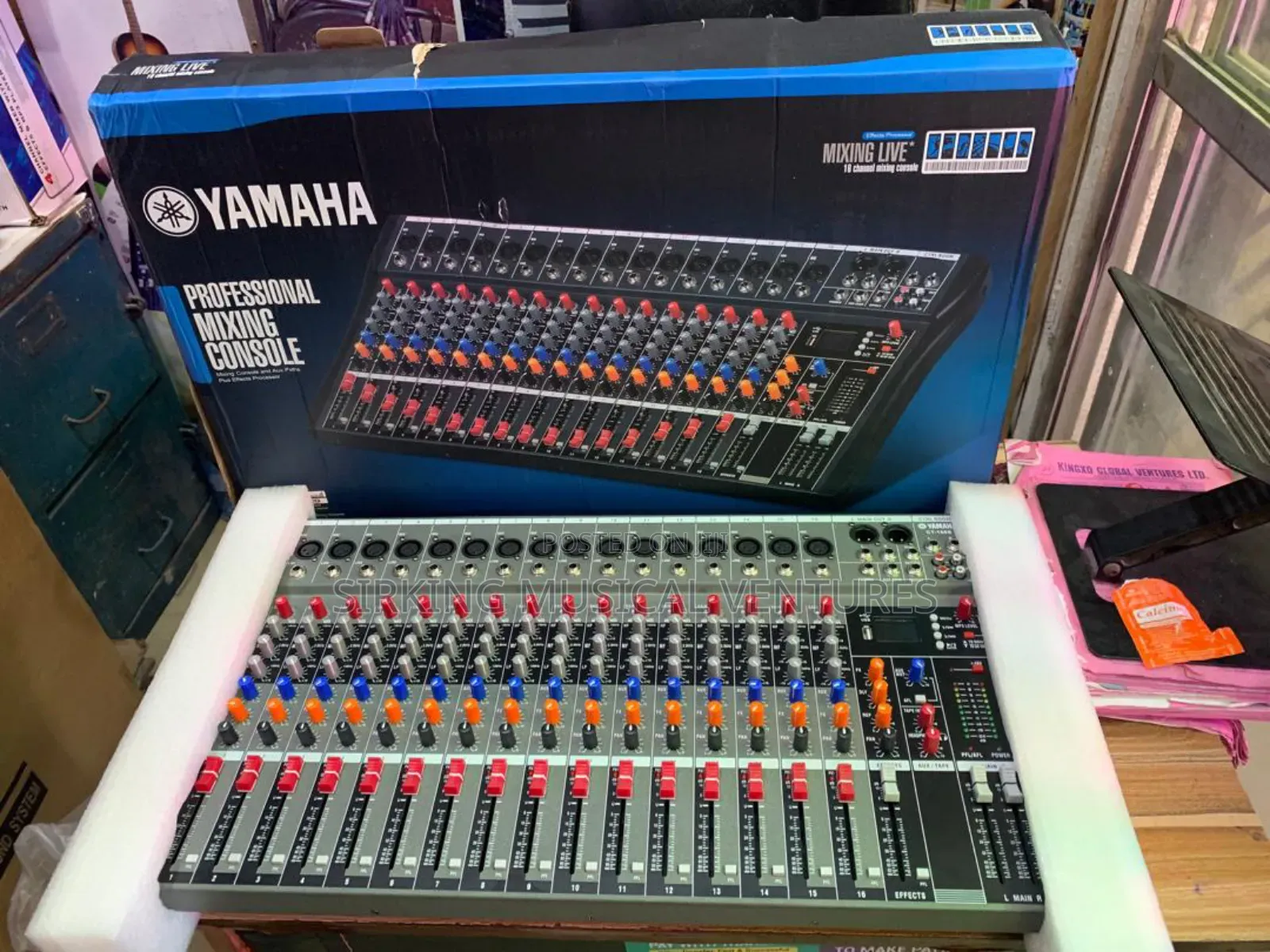 Latest Yamaha 16channels Mixer With USB/Bluetooth Ct-16usb