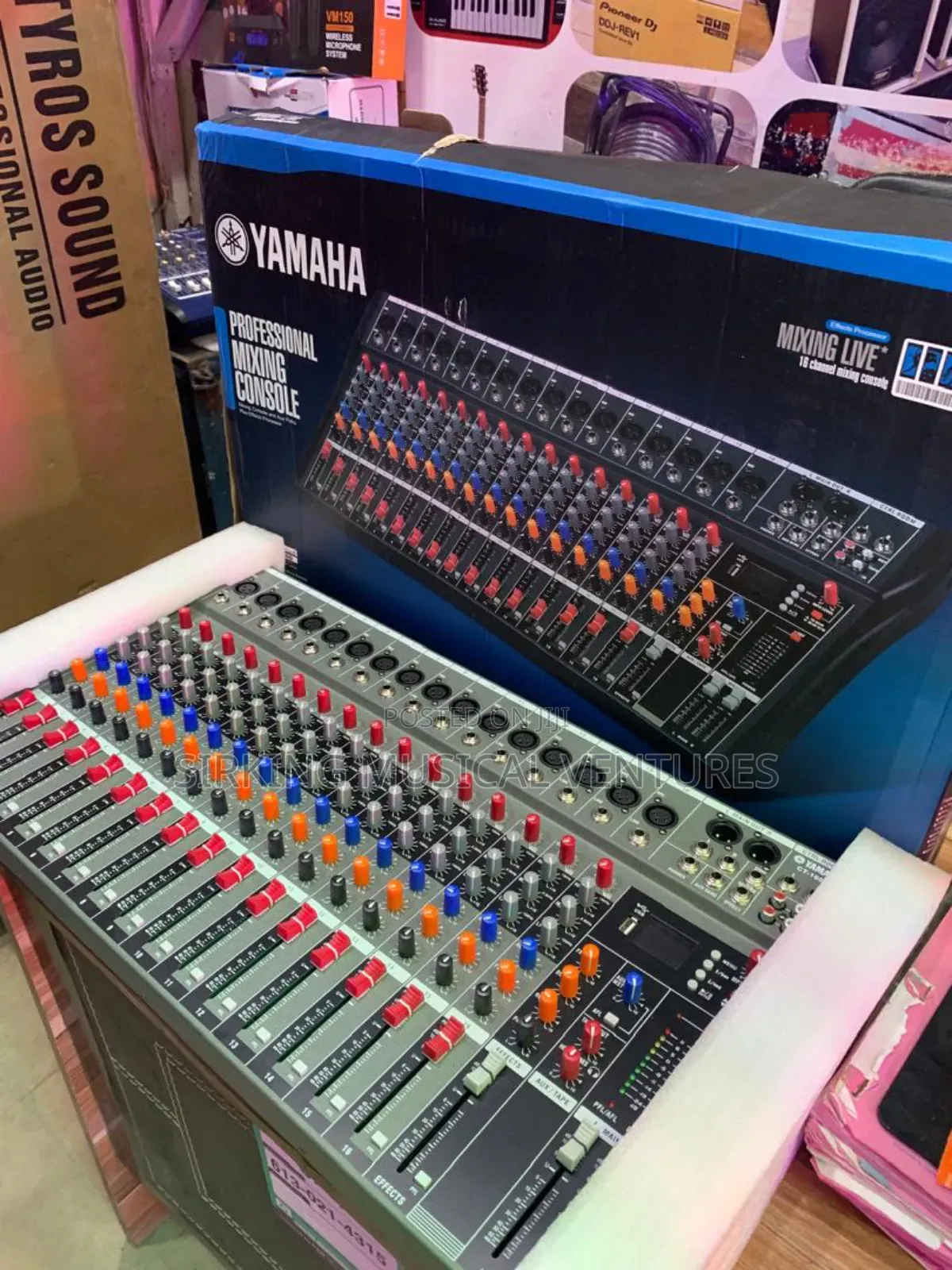 Latest Yamaha 16channels Mixer With USB/Bluetooth Ct-16usb