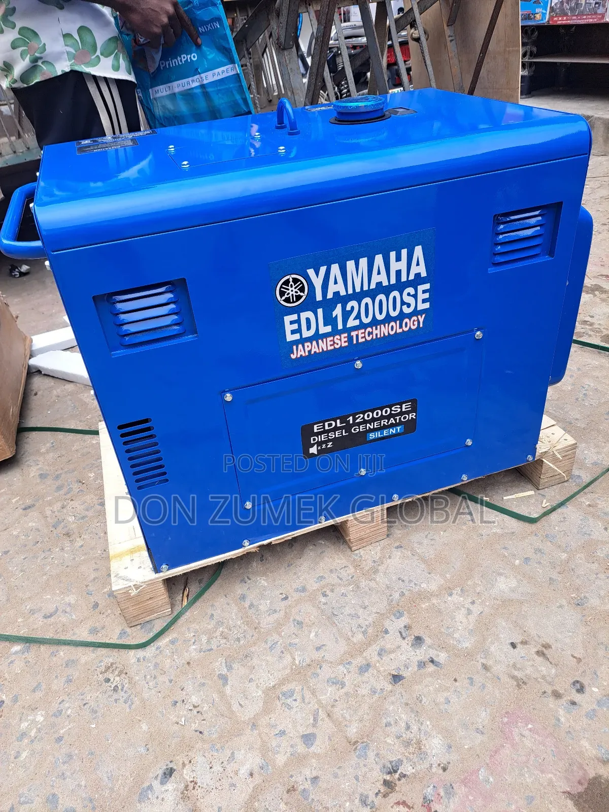 10kva SUPER SILENT YAMAHA Diesel Generator Model 2024