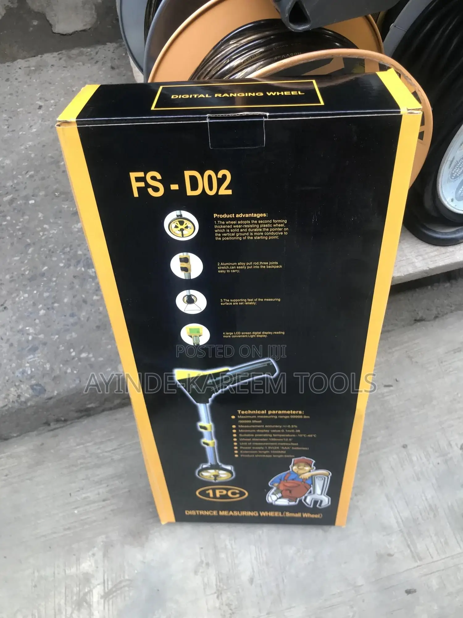 Distance Measuring Wheel (Small Wheel)
