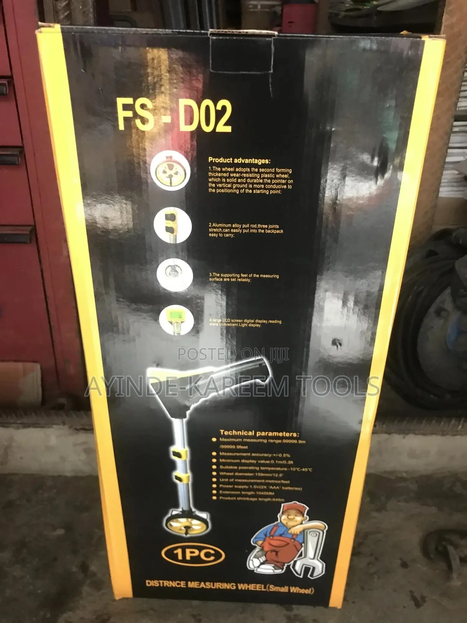 Distance Measuring Wheel (Small Wheel)
