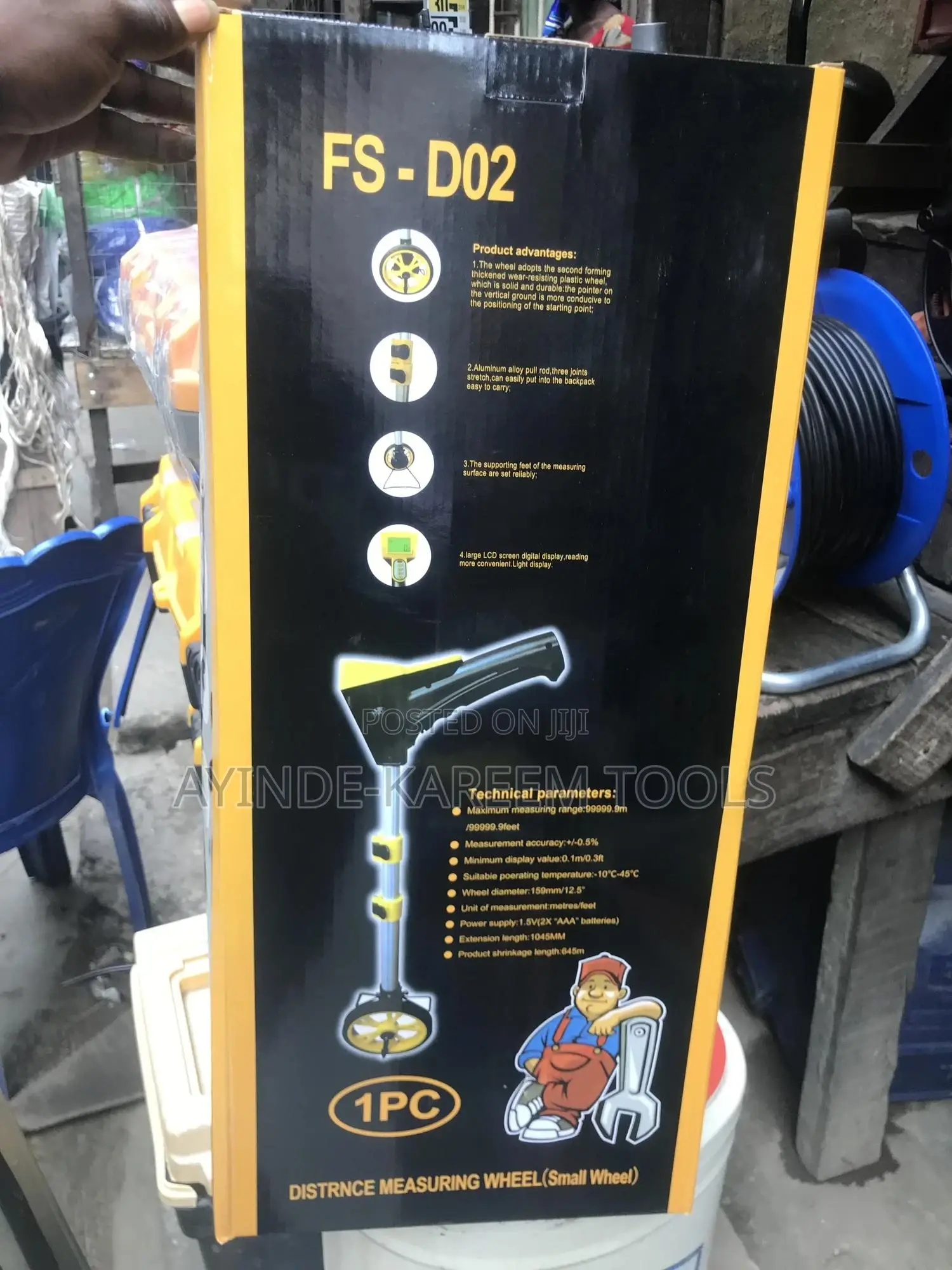 Distance Measuring Wheel (Small Wheel)