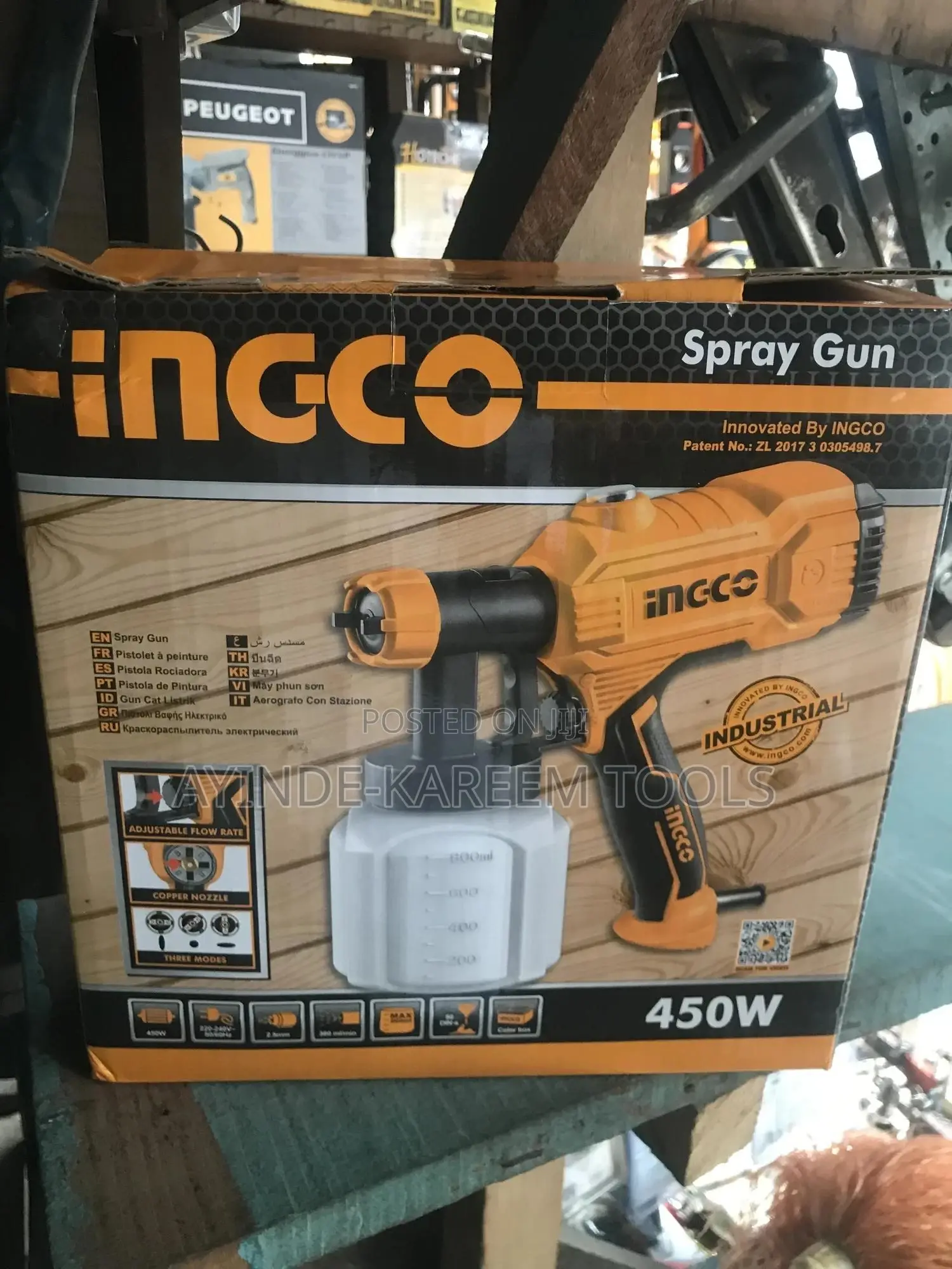 Spray Gun Industrial (450w)
