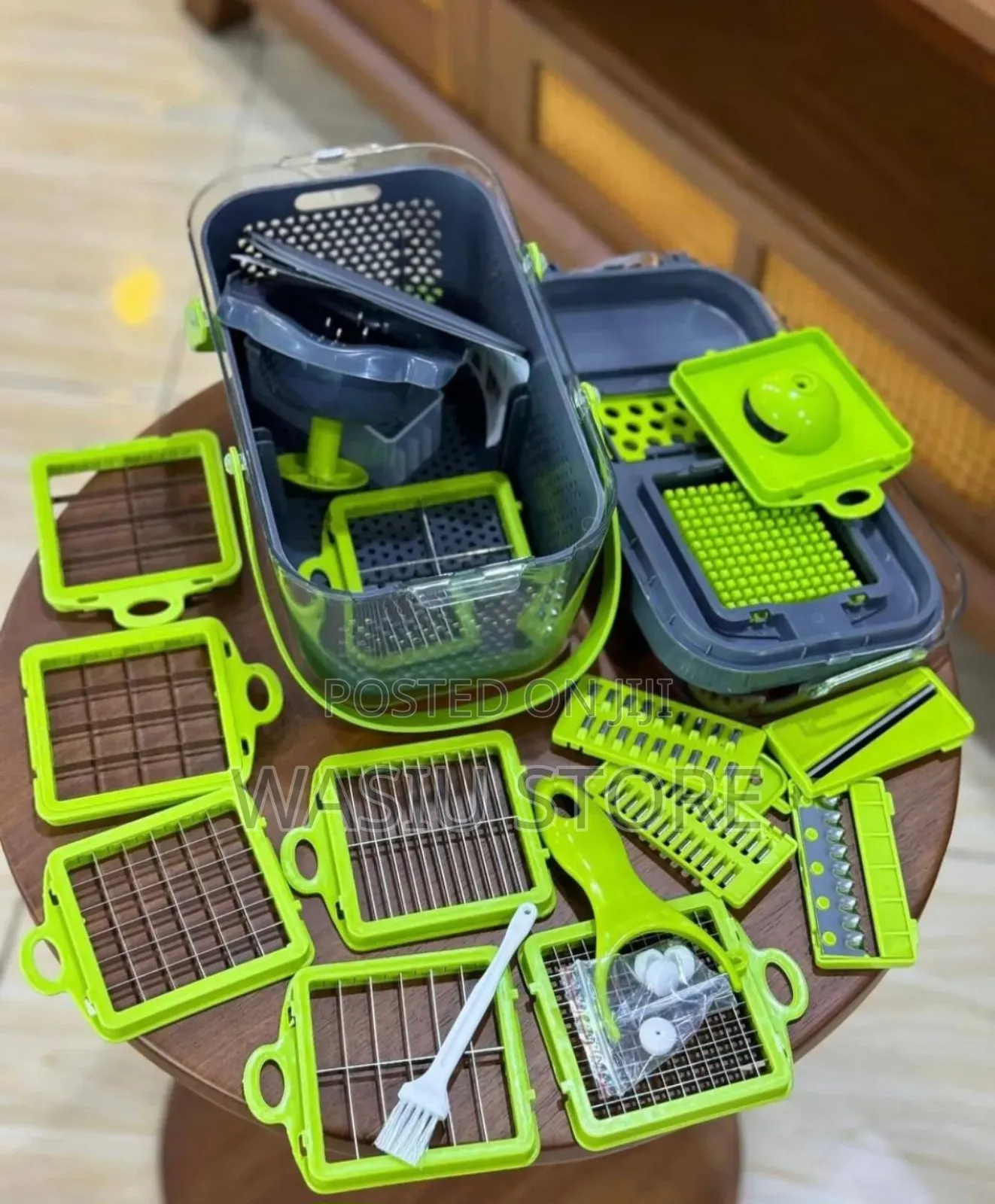 22 in 1 Pro Food Chopper, Kitchen Vegetable Slicer Cutter