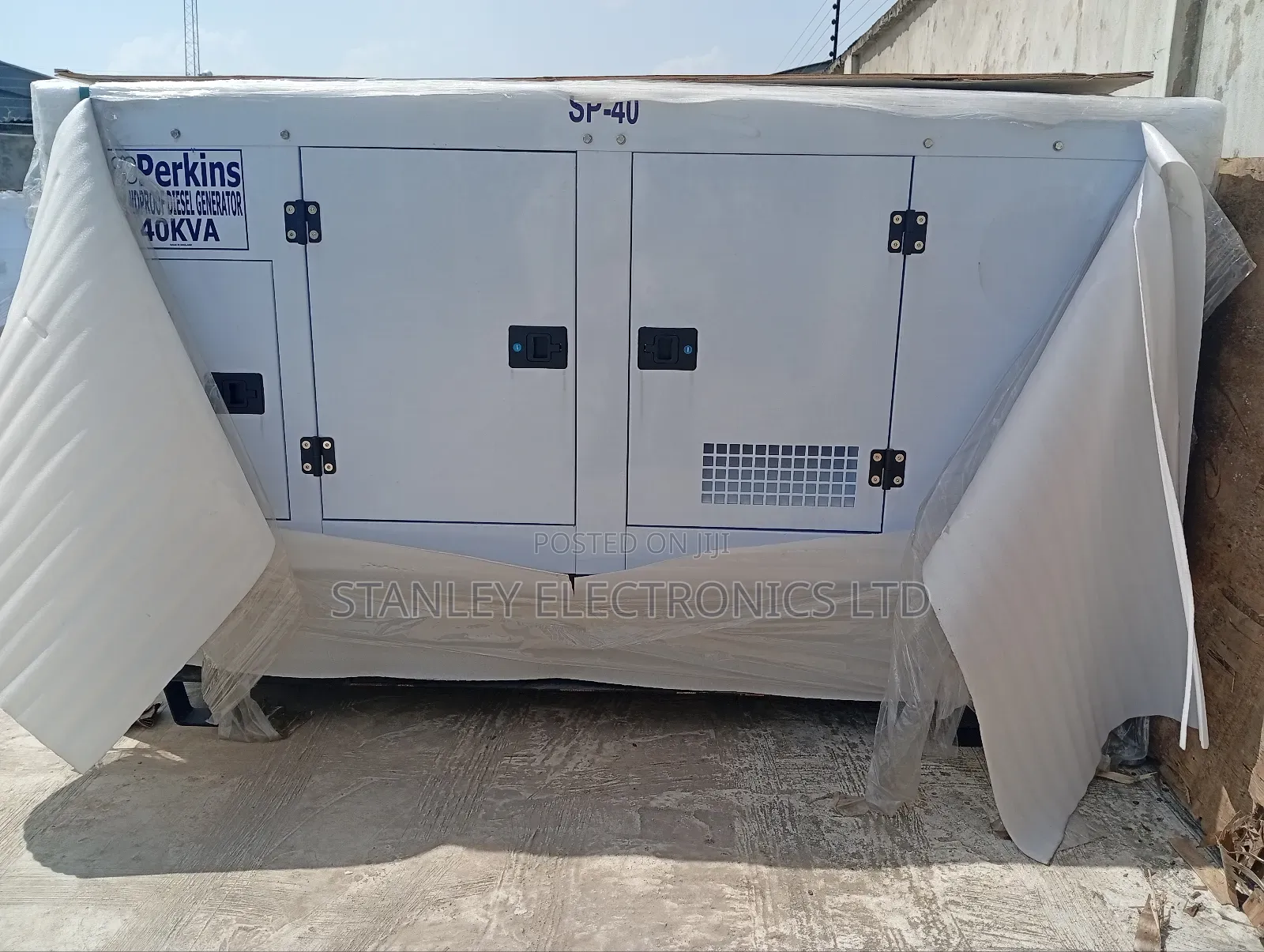 Super Power 40kva Sp Generator Diesel 100% Copper Coil