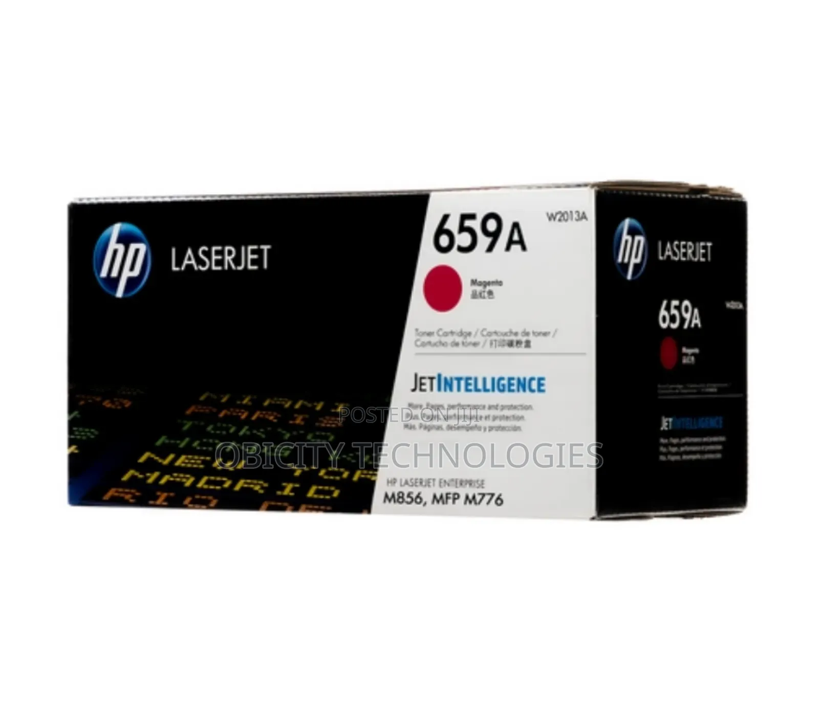 Original Hp 659a Magenta Laserjet Toner Cartridge (W2013a)