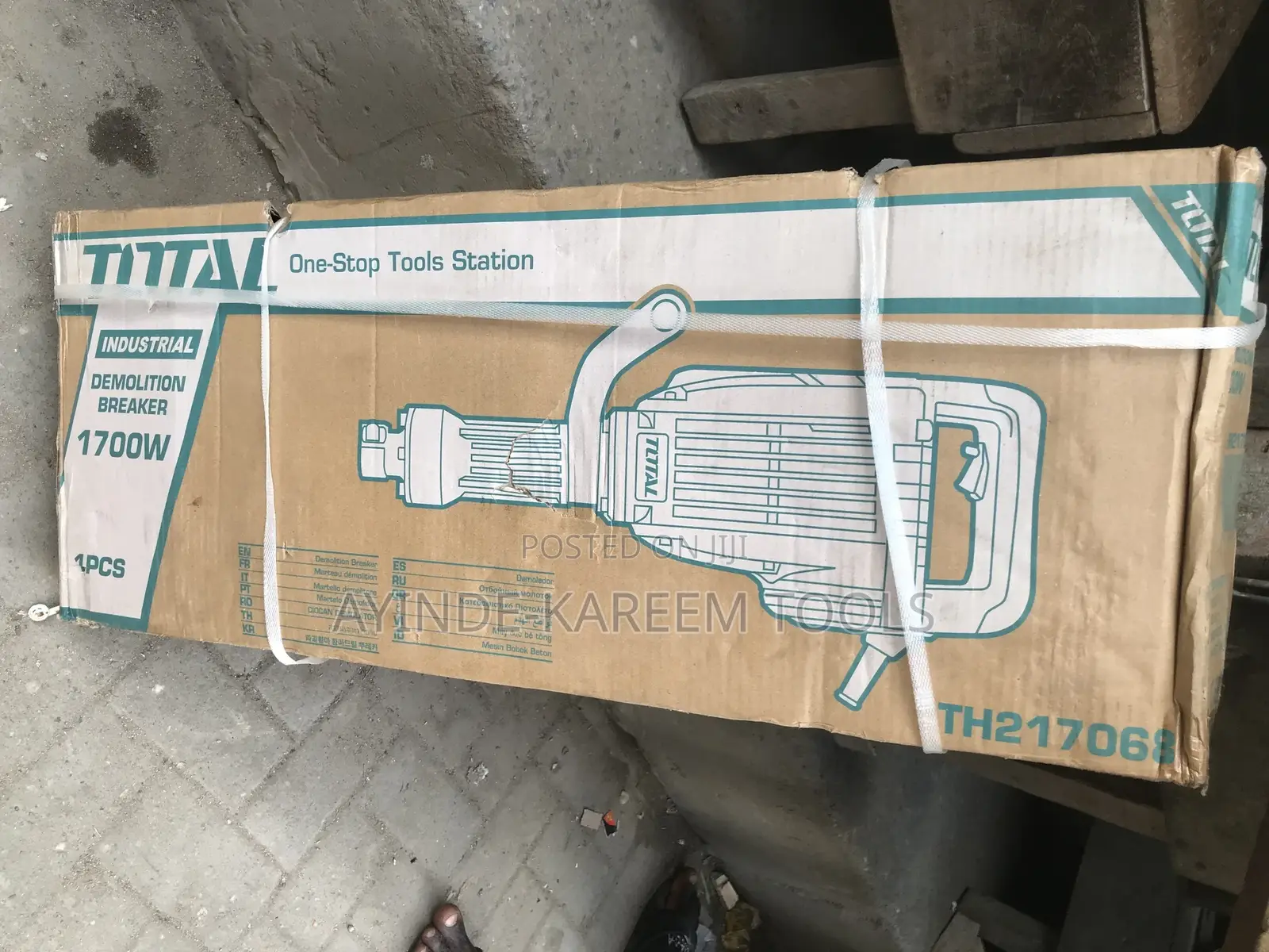 Total Industrial Demolition Breaker (1700watts)