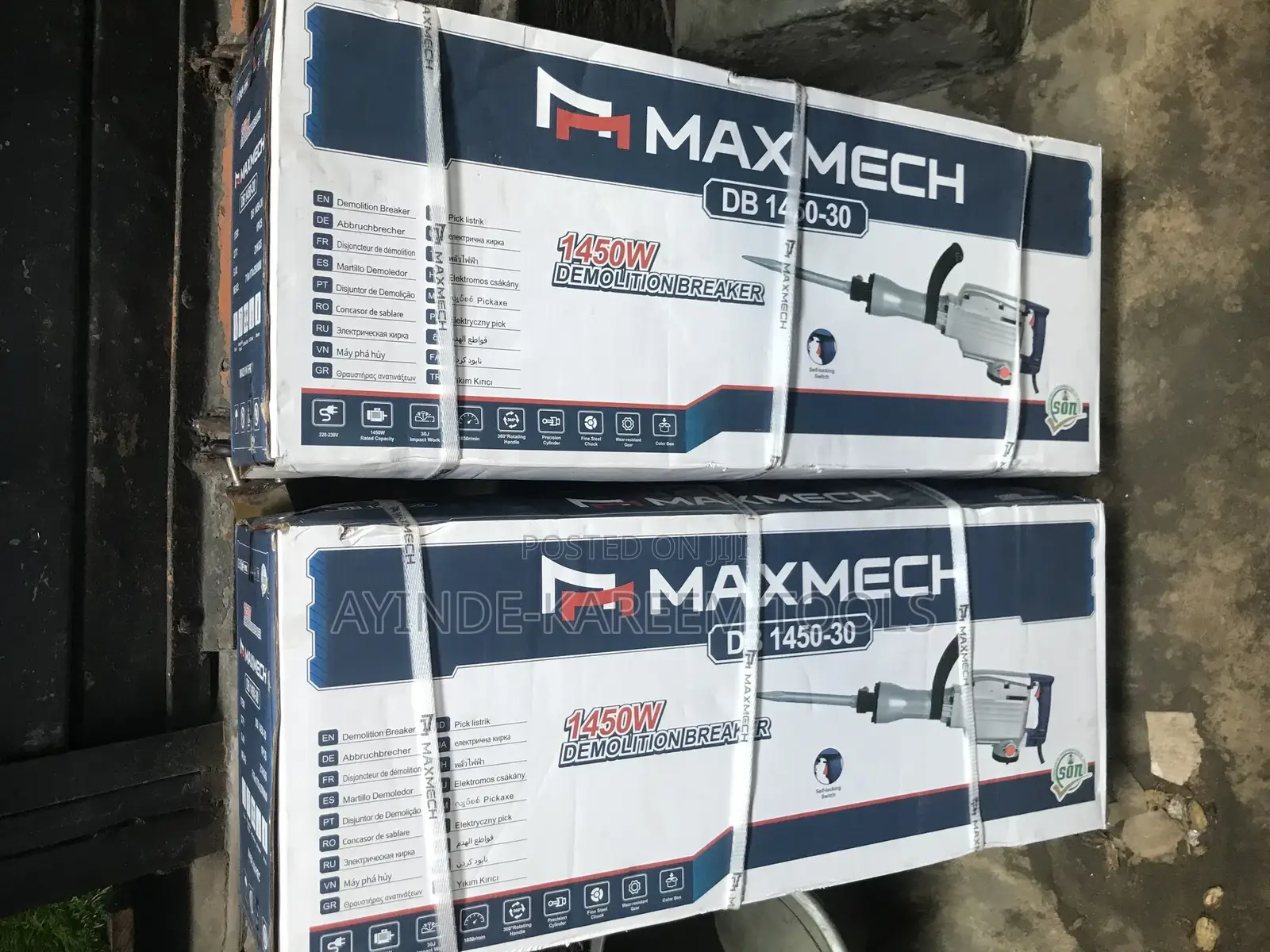 Demolition Breaker 1450watts Maxmech