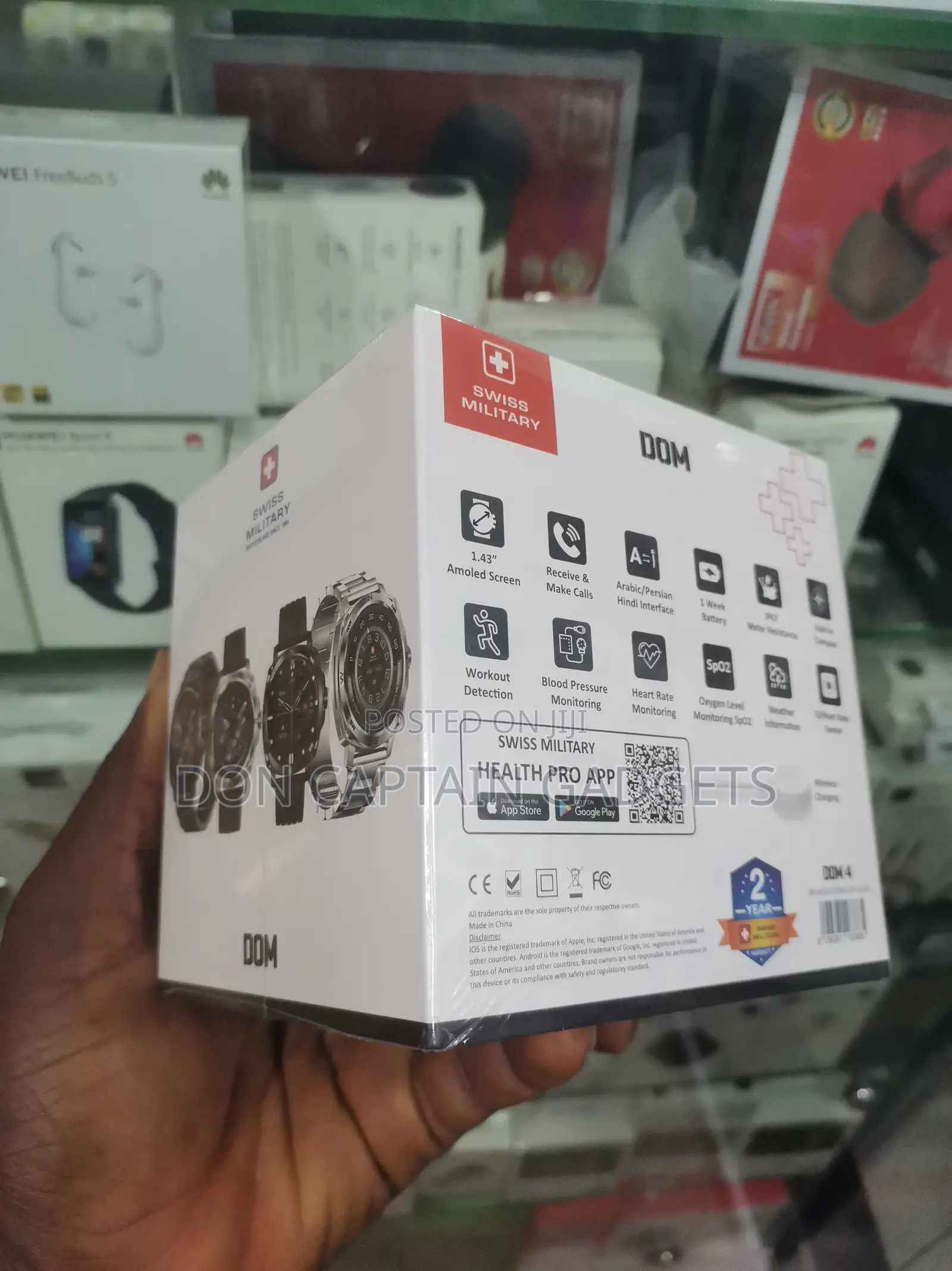 Swiss Military DOM Smart Watch