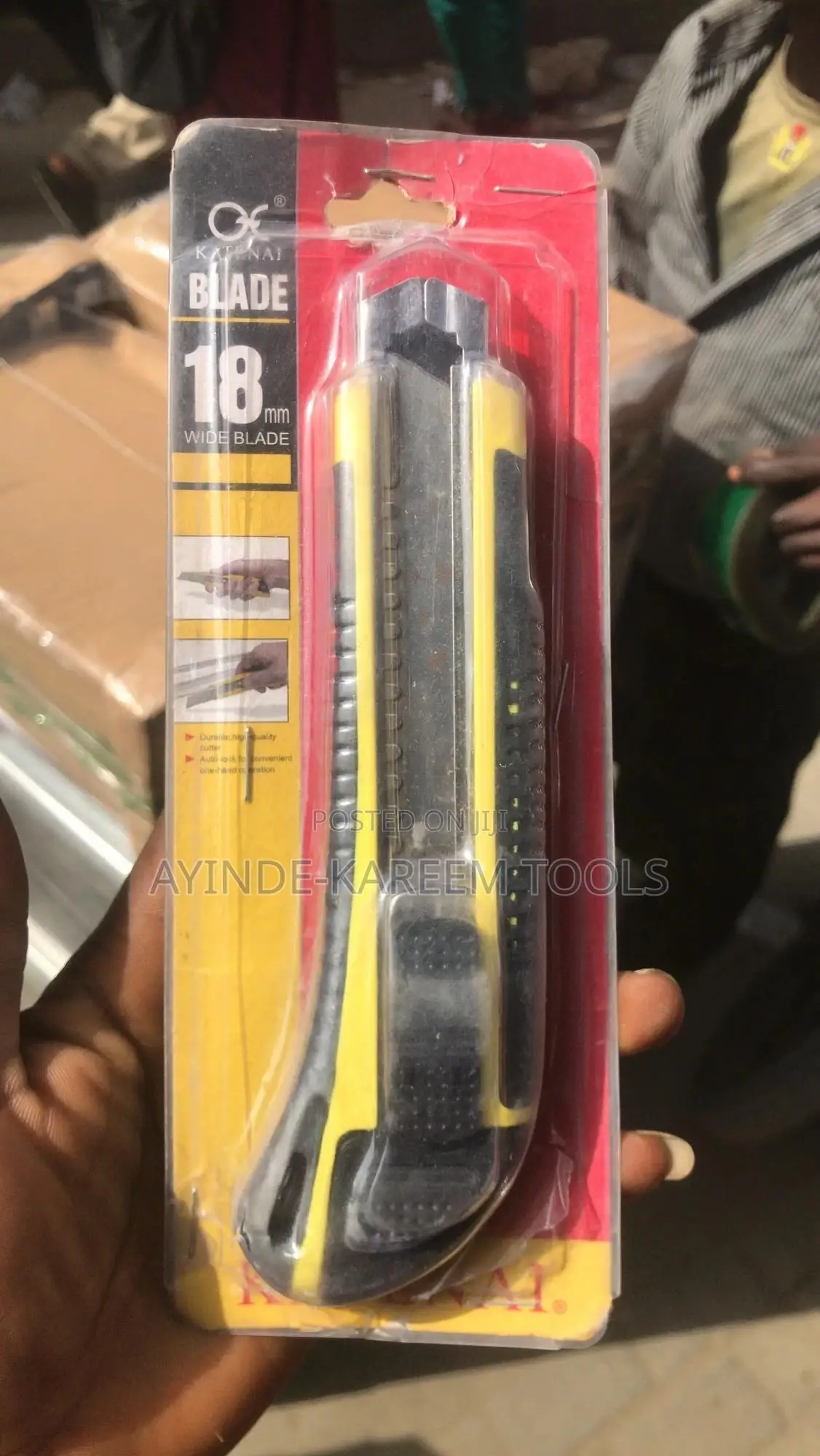Utility Knife 18mm Wide Blade
