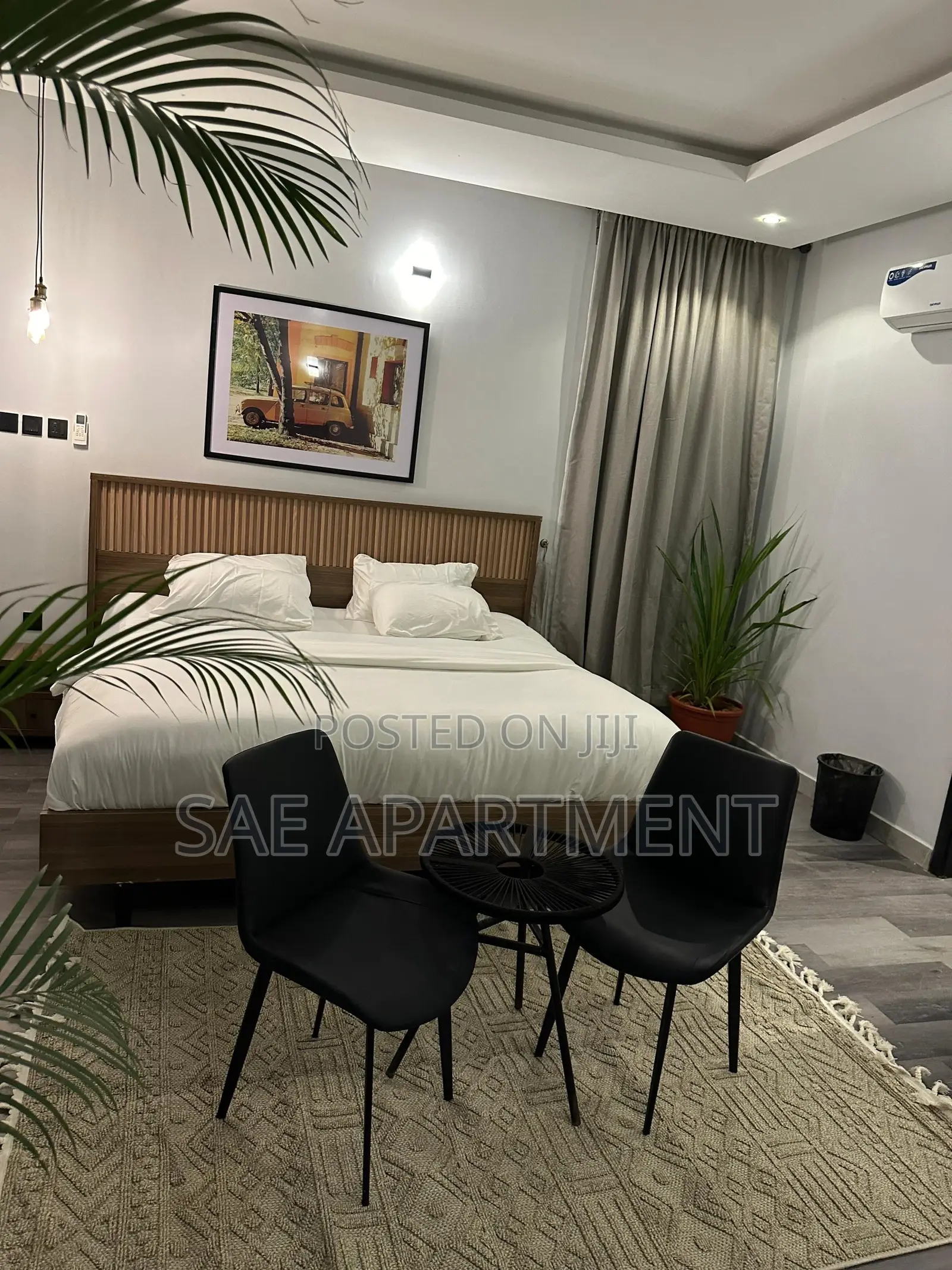 Beige One Bedroom Apartment, Wuse 2 Abuja