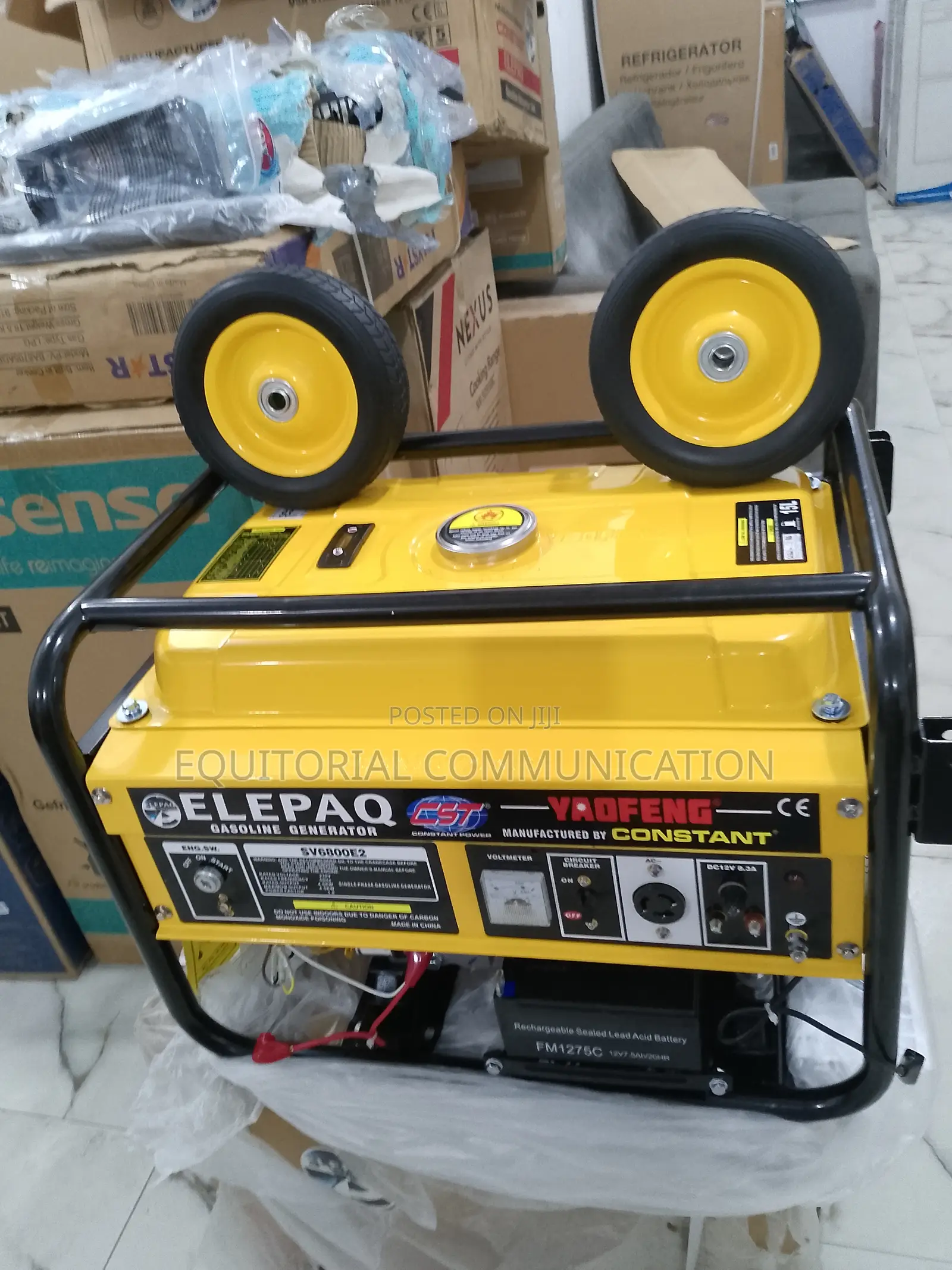 Elepaq 4.5kva Constant Stable Power Supply Generator