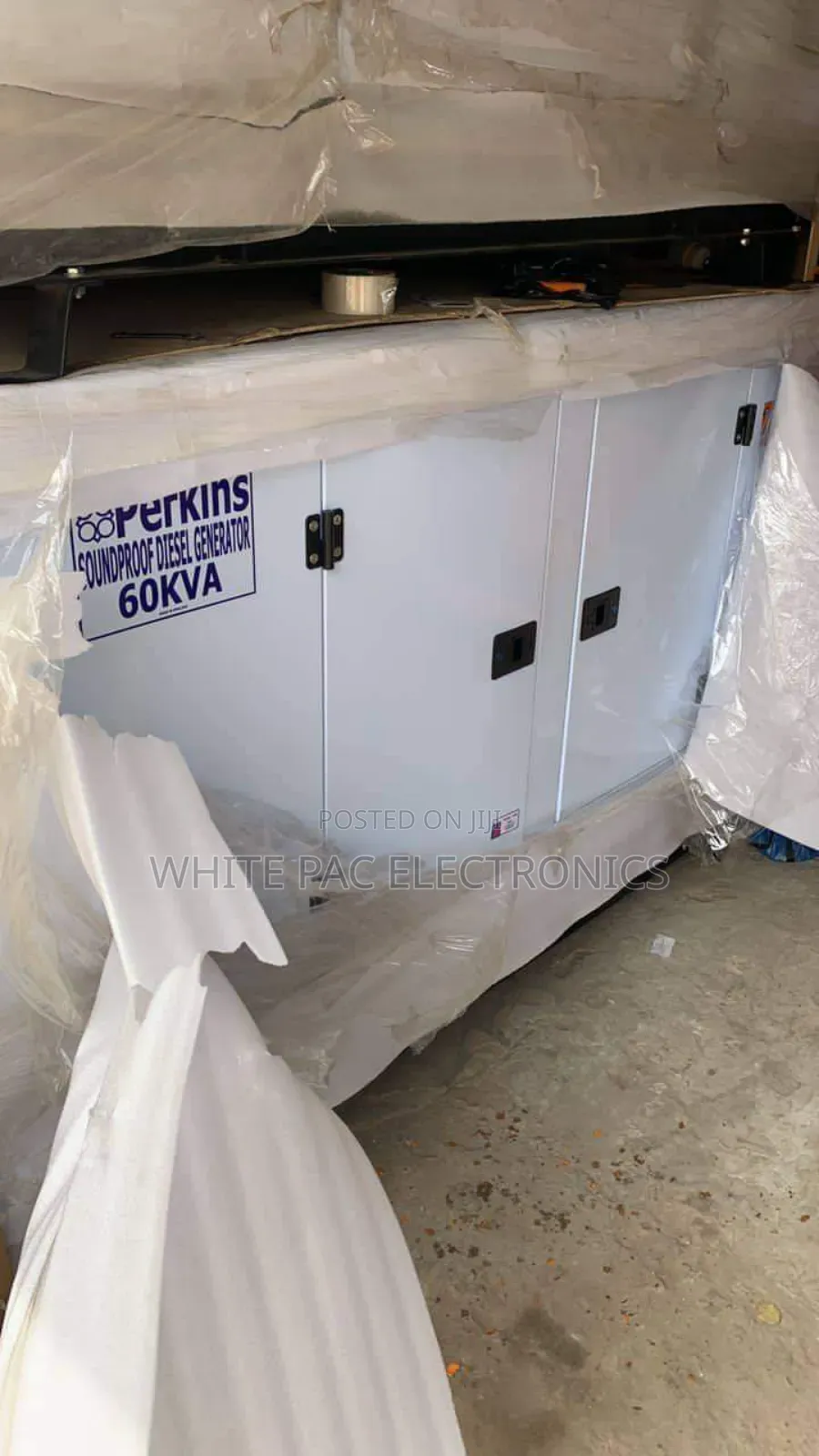 PERKINS 60kva Diesel Engine 3-Phase, 4-Cylinder Soundproof