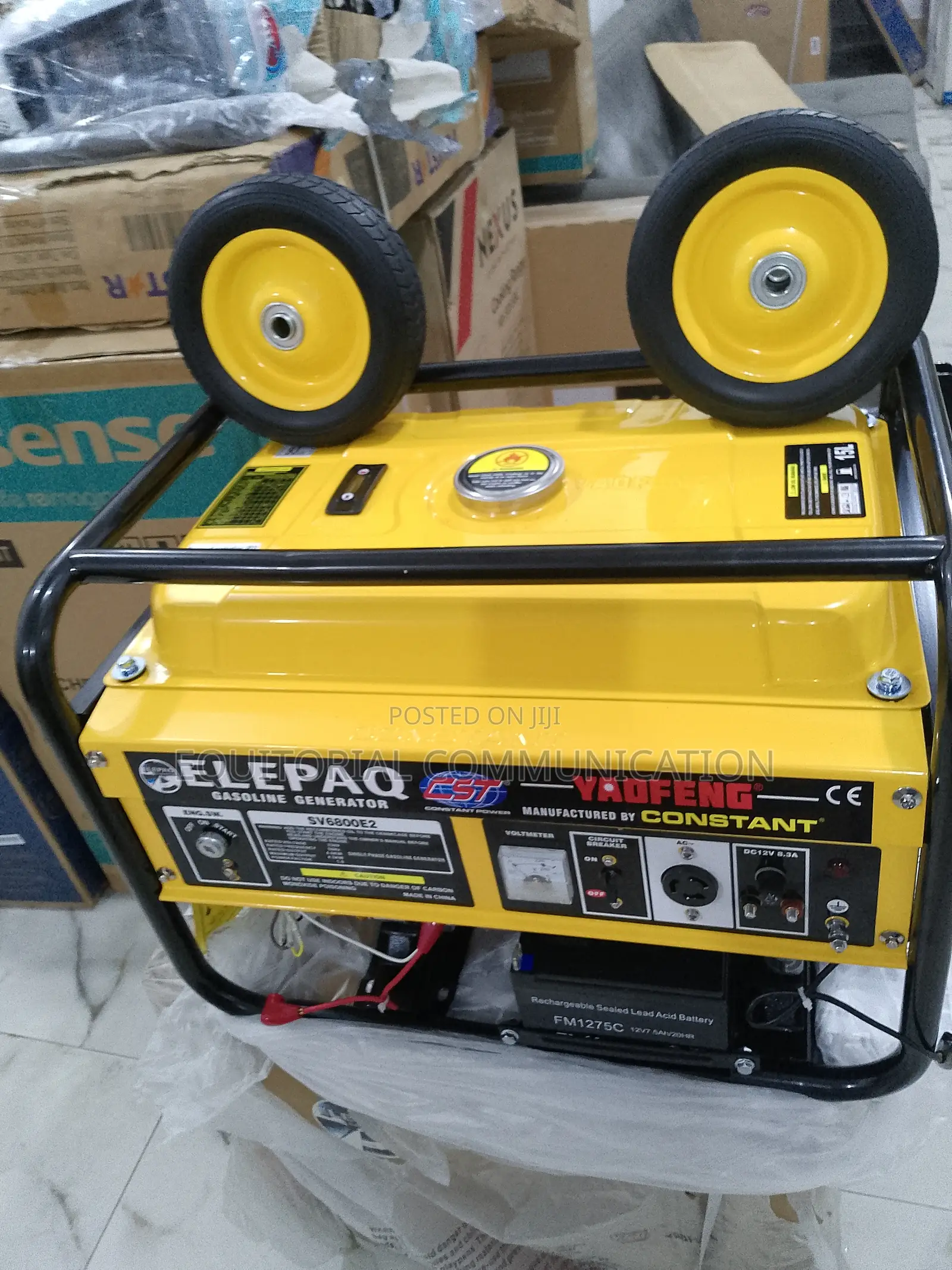 Elepaq 4.5kva Constant Generator[4-Stroke Engine]