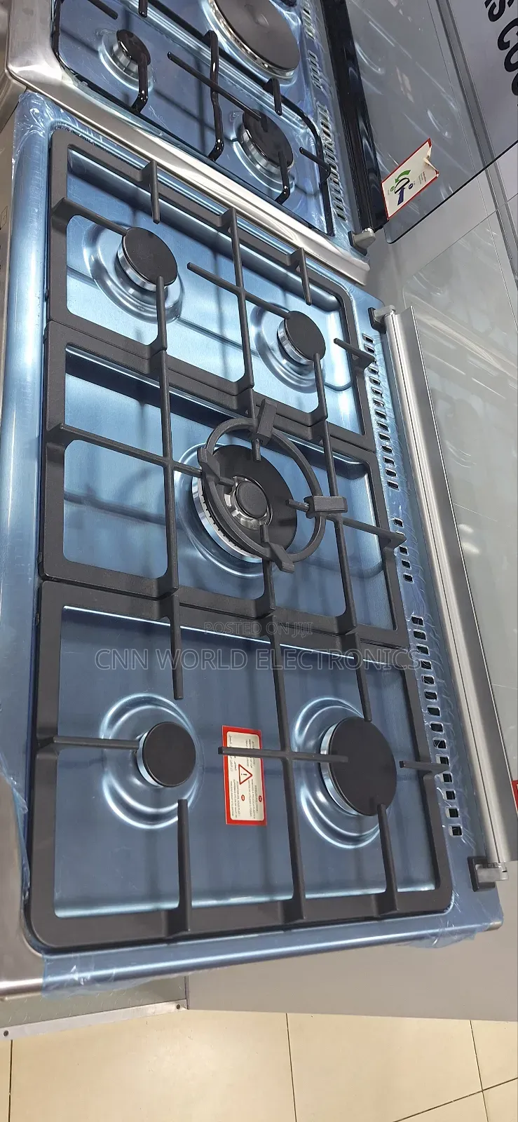 New Maxi Style 90cm Standing All Gas Cooker 5 Burners Oven