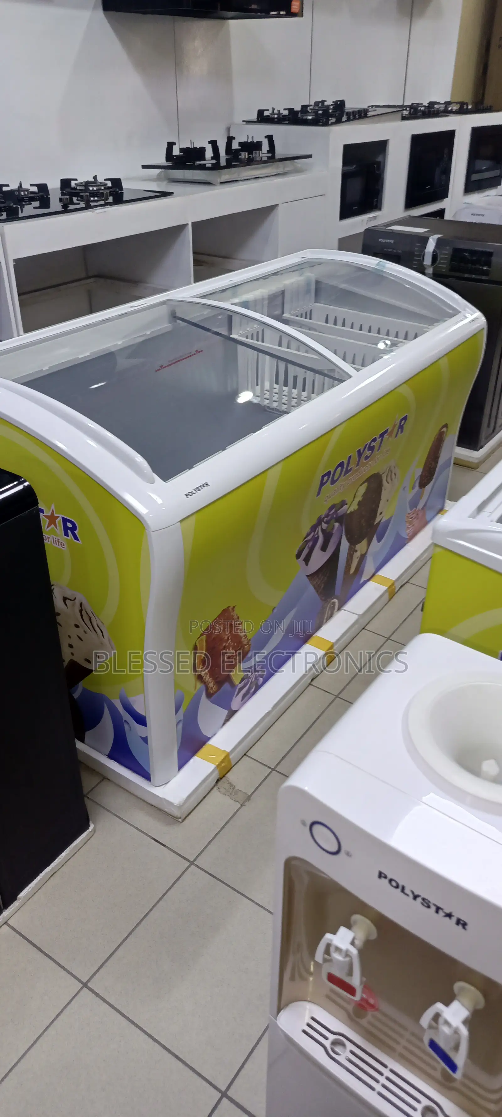 Polystar 303 Litres Showcase Ice Cream Chest Freezer | PV-CS
