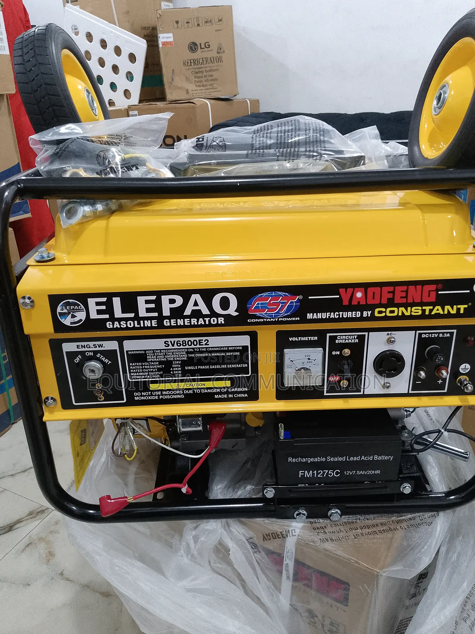 Elepaq 4.5kva Constant Generator{Eco Mode}