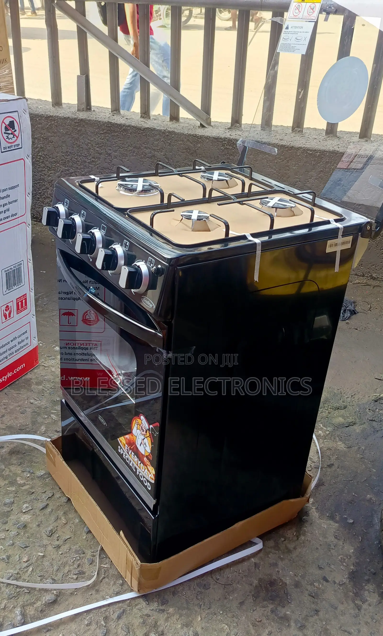 Kenstar 50 X 50 4burner Gas Cooker and Oven