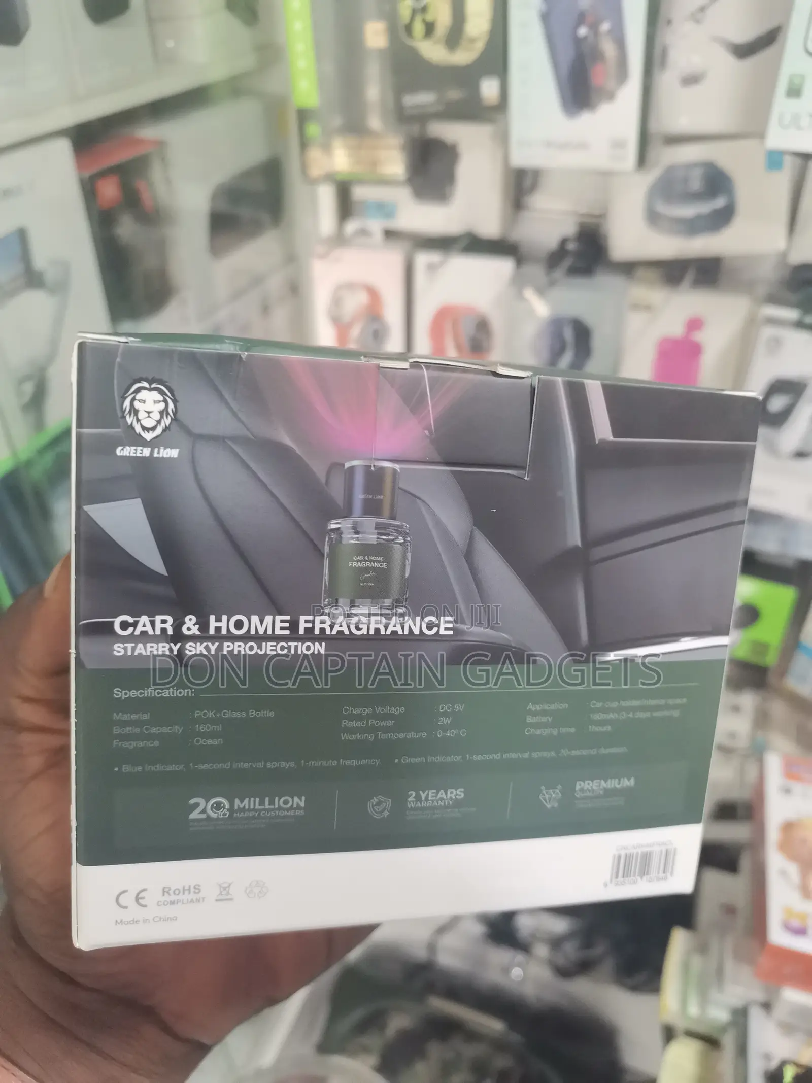 Green Lion Car Fragrance and Home Fragrance