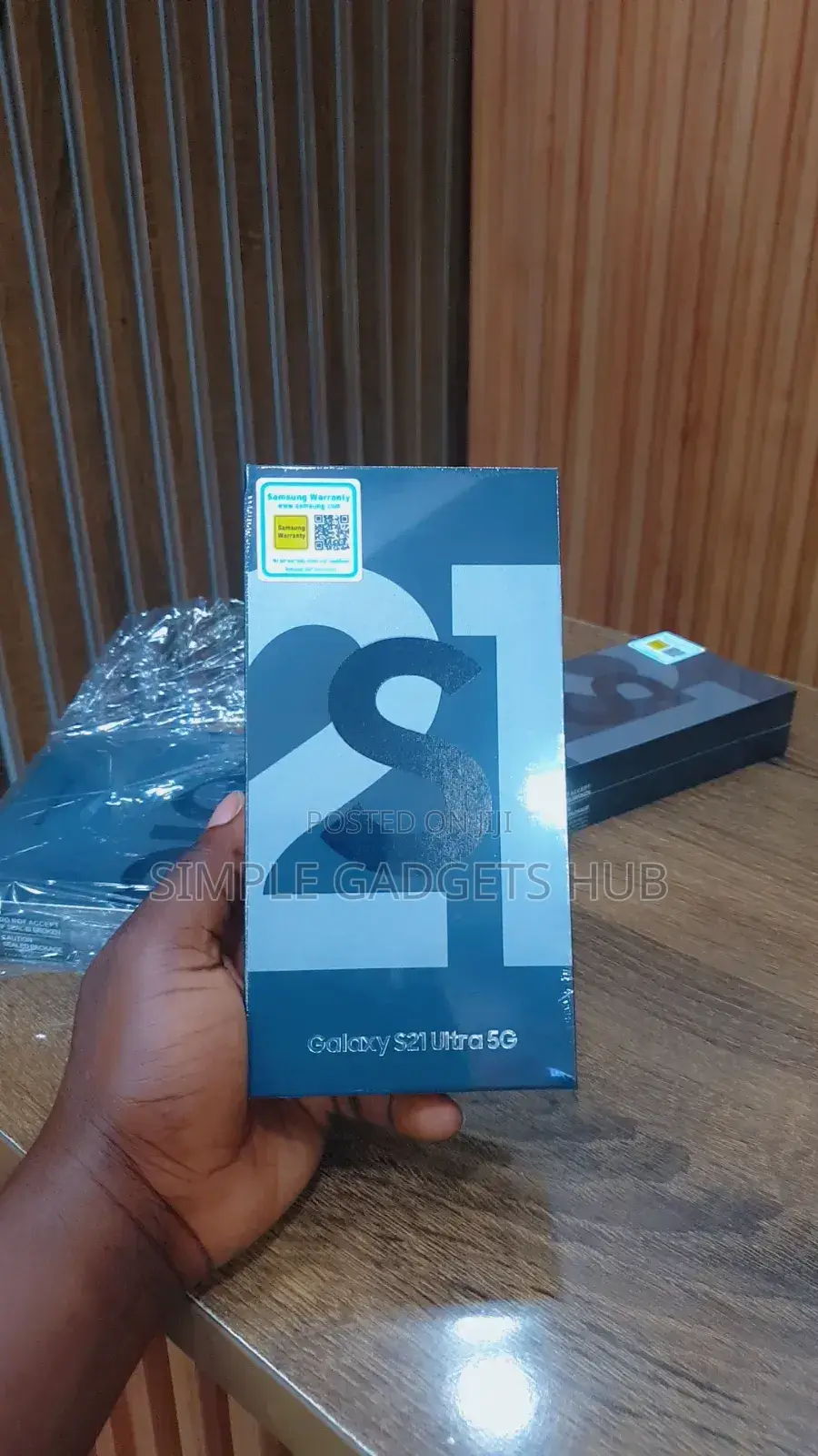 New Samsung Galaxy S21 Ultra 5G 256 GB