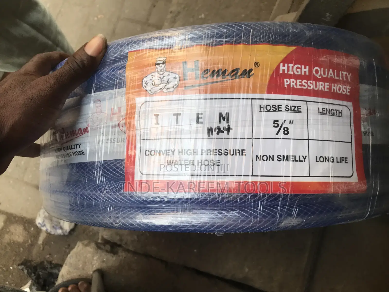 High Pressure Water Hose 5/8”