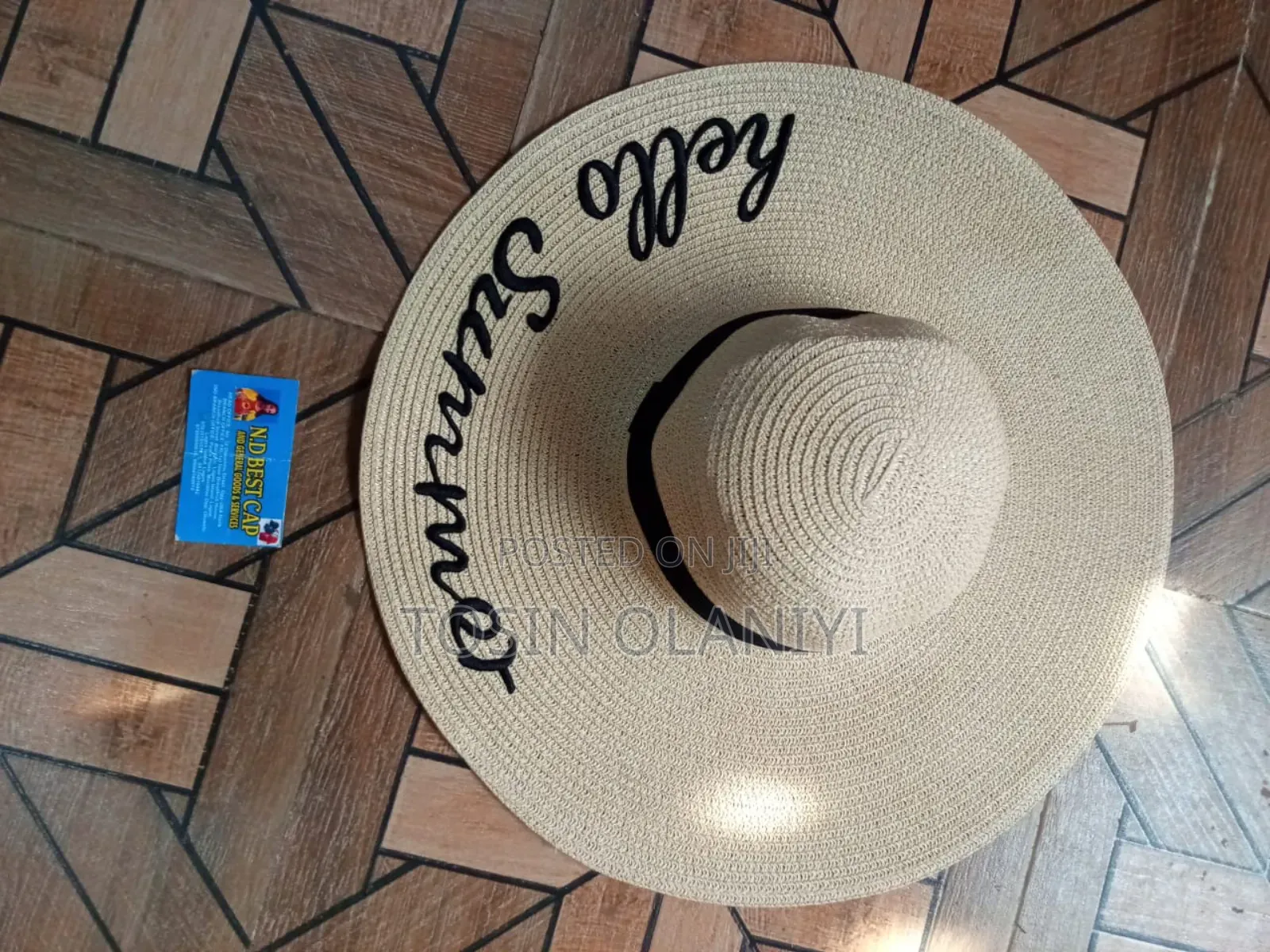 Pink Colour Beach Hat