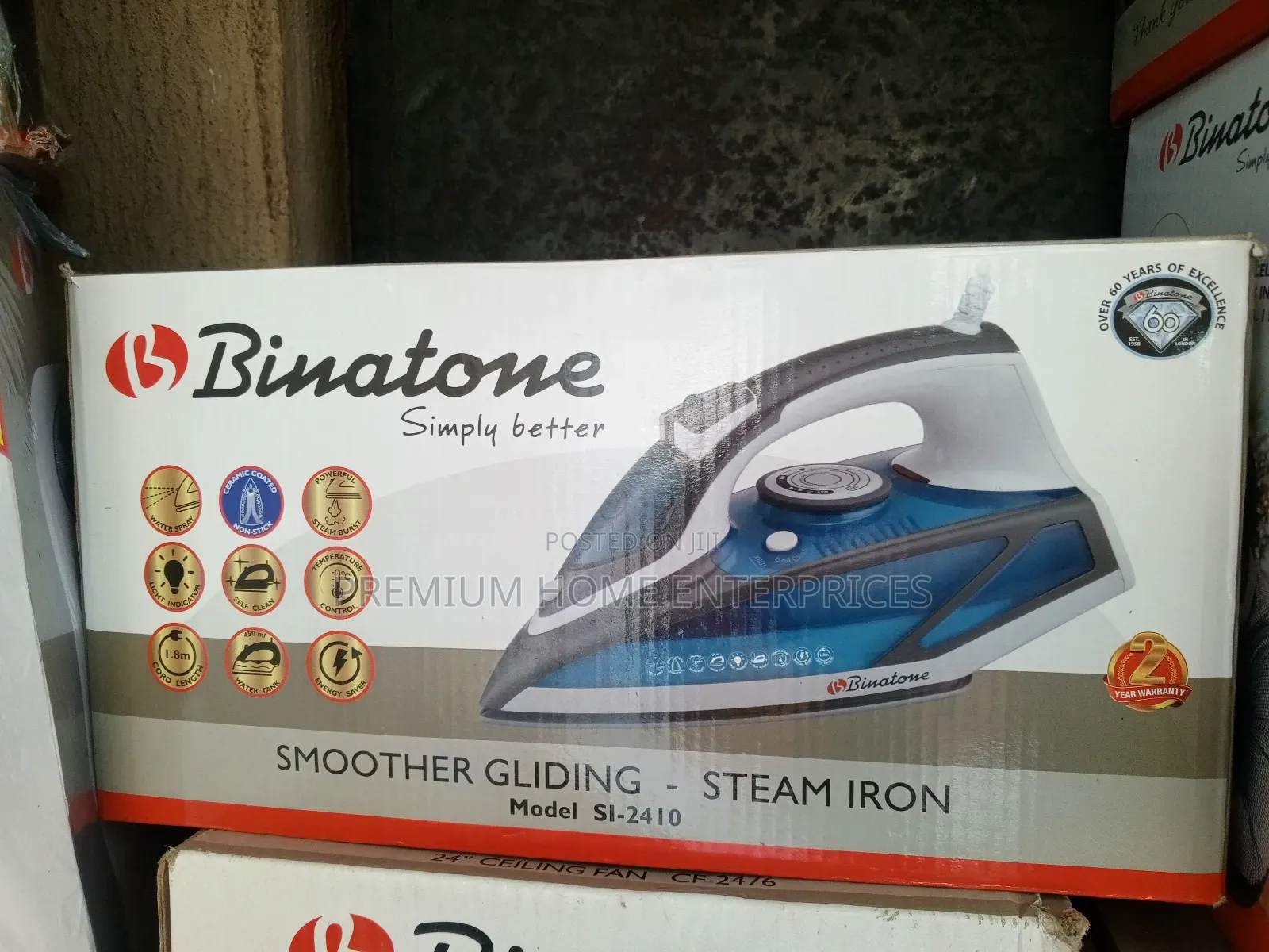 Binatone Steam Iron SI-2410