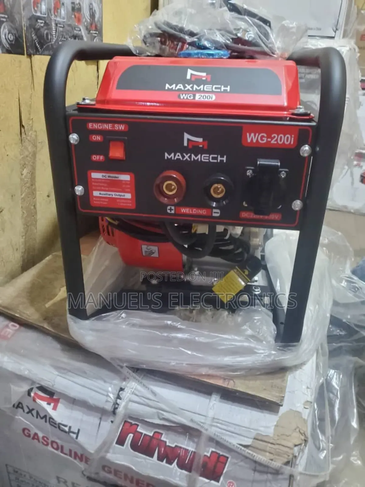 Wg200i Welding Machine Petrol Generator Maxmech (120)