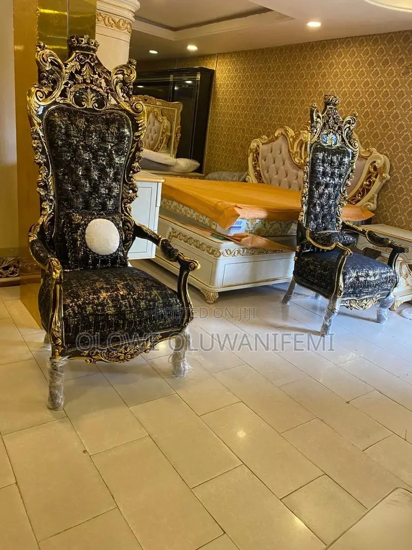 Throne Chair, King and Queen Royal Chair