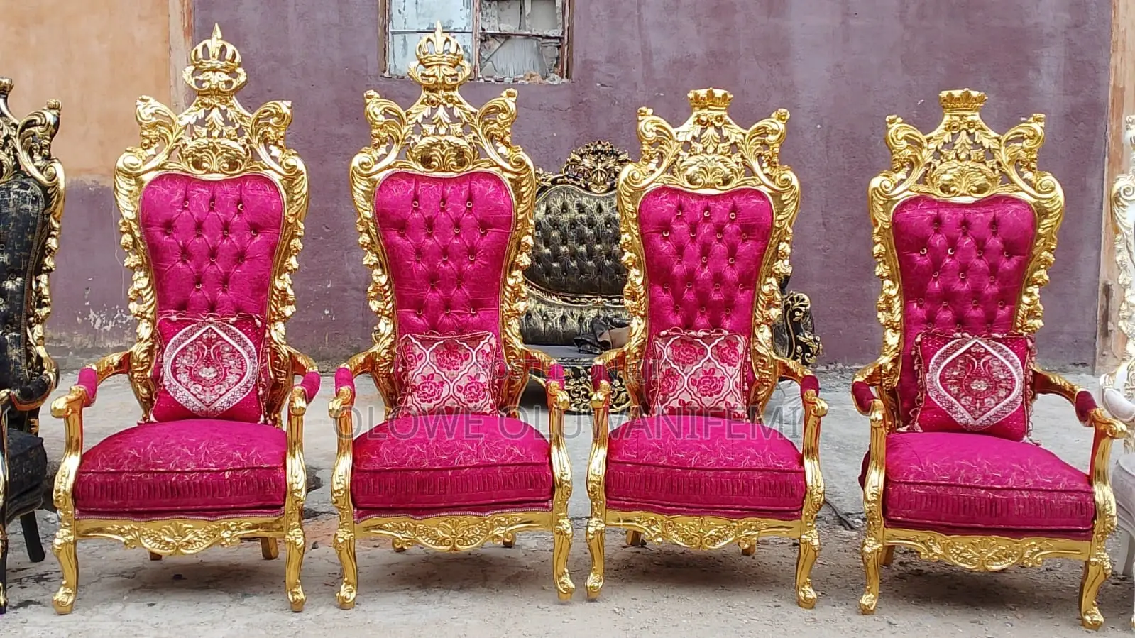Throne Chair, King and Queen Royal Chair