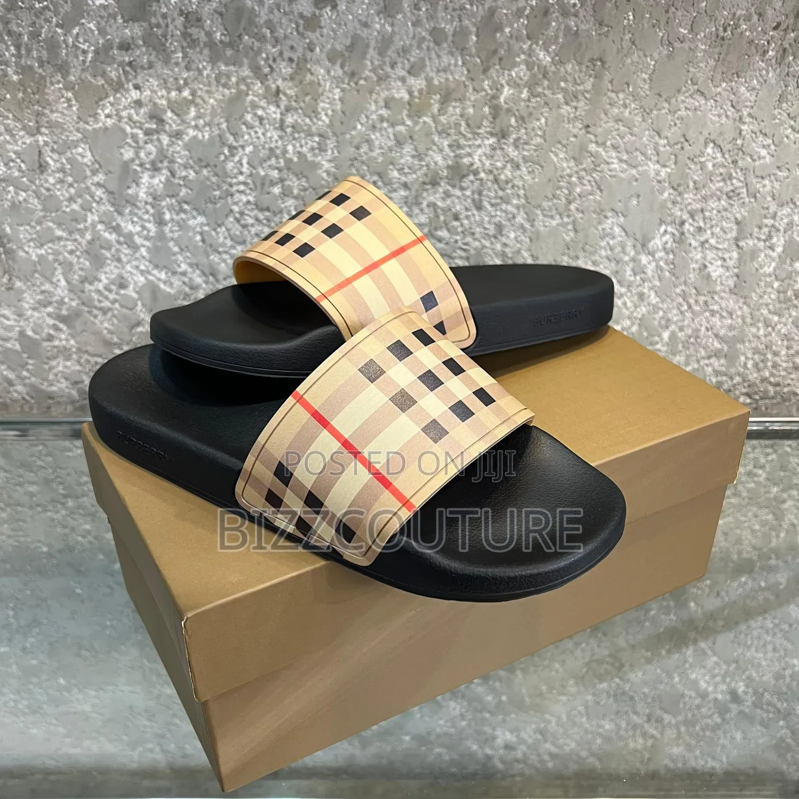 Original Burberry Slides Available in Store