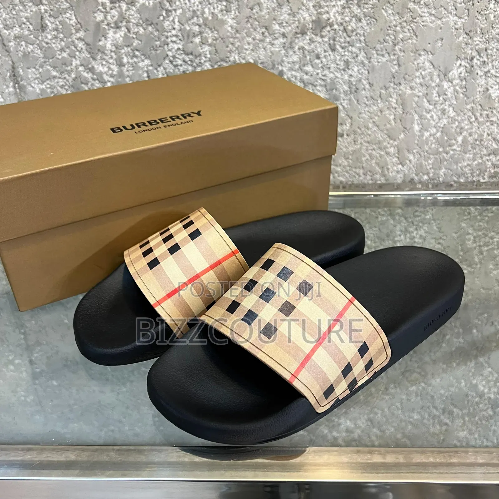 Original Burberry Slides Available in Store