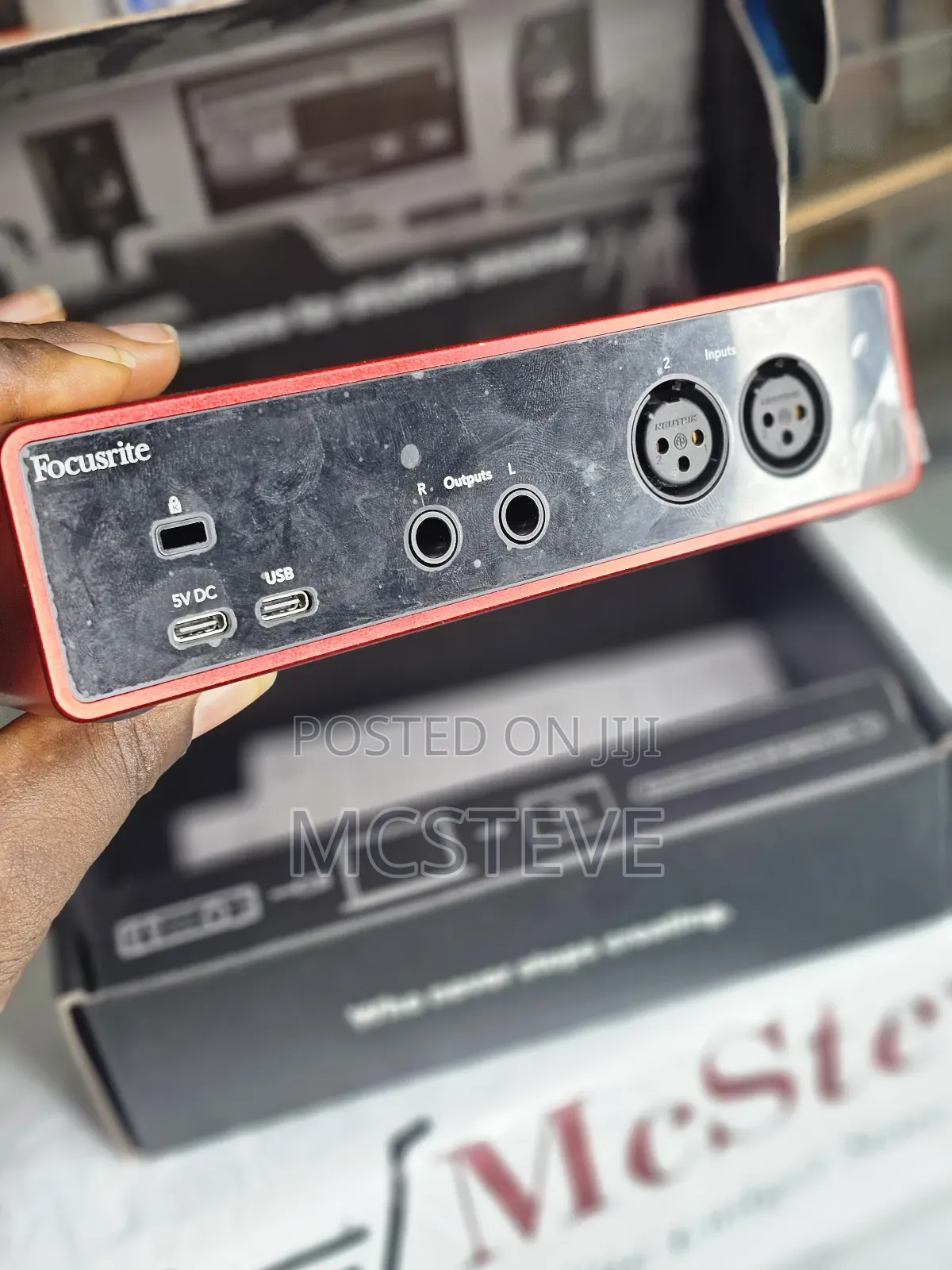 Focurite Scarlet 2i2 Audio Interface Soundcard Brand New