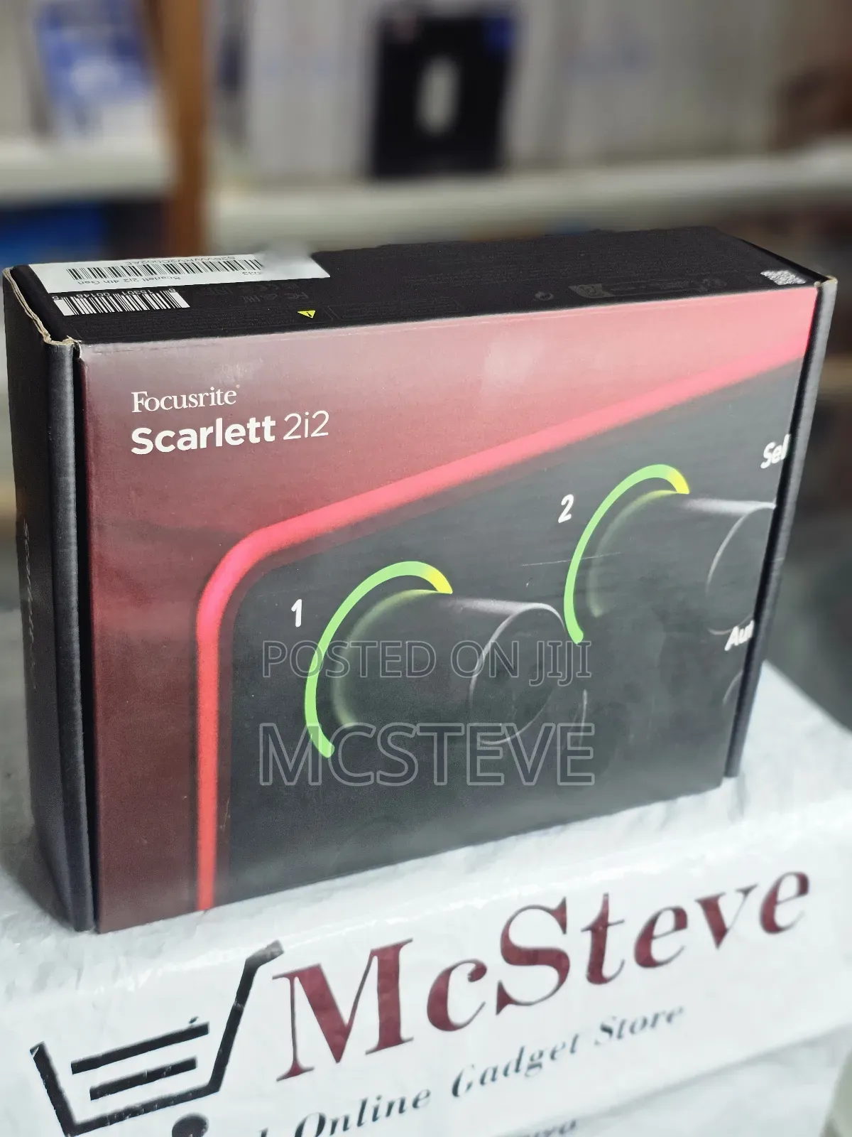 Focurite Scarlet 2i2 Audio Interface Soundcard Brand New
