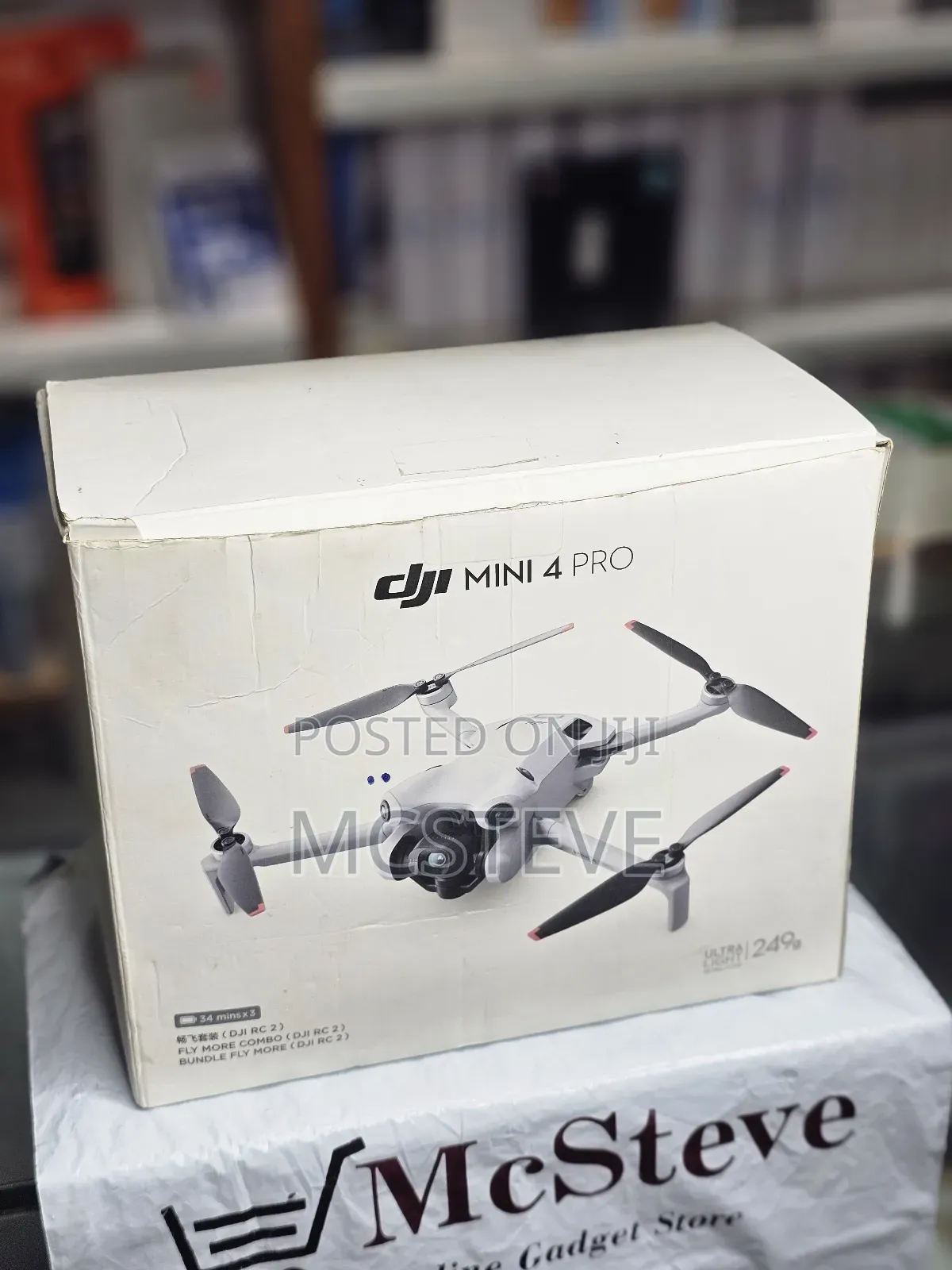 Dji Mini 4 Pro Fly More Combo Drone With Dji Rc 2