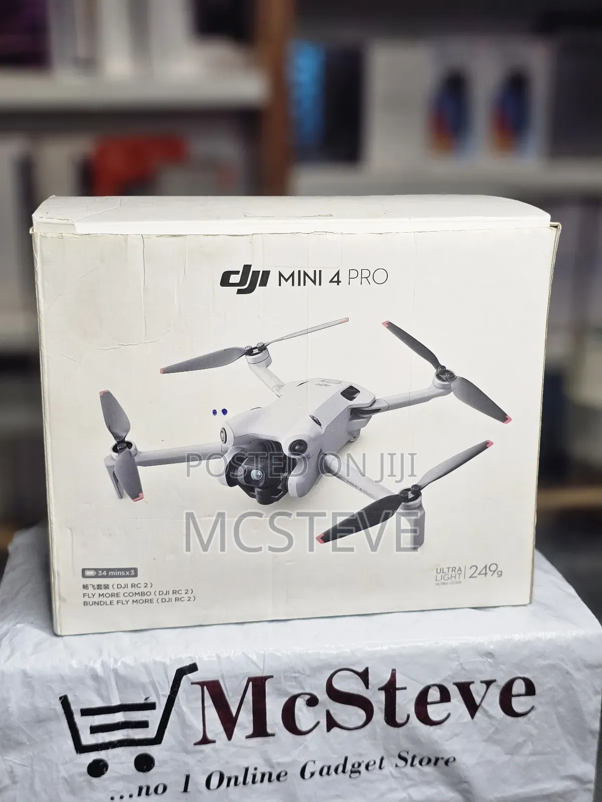 Dji Mini 4 Pro Fly More Combo Drone With Dji Rc 2