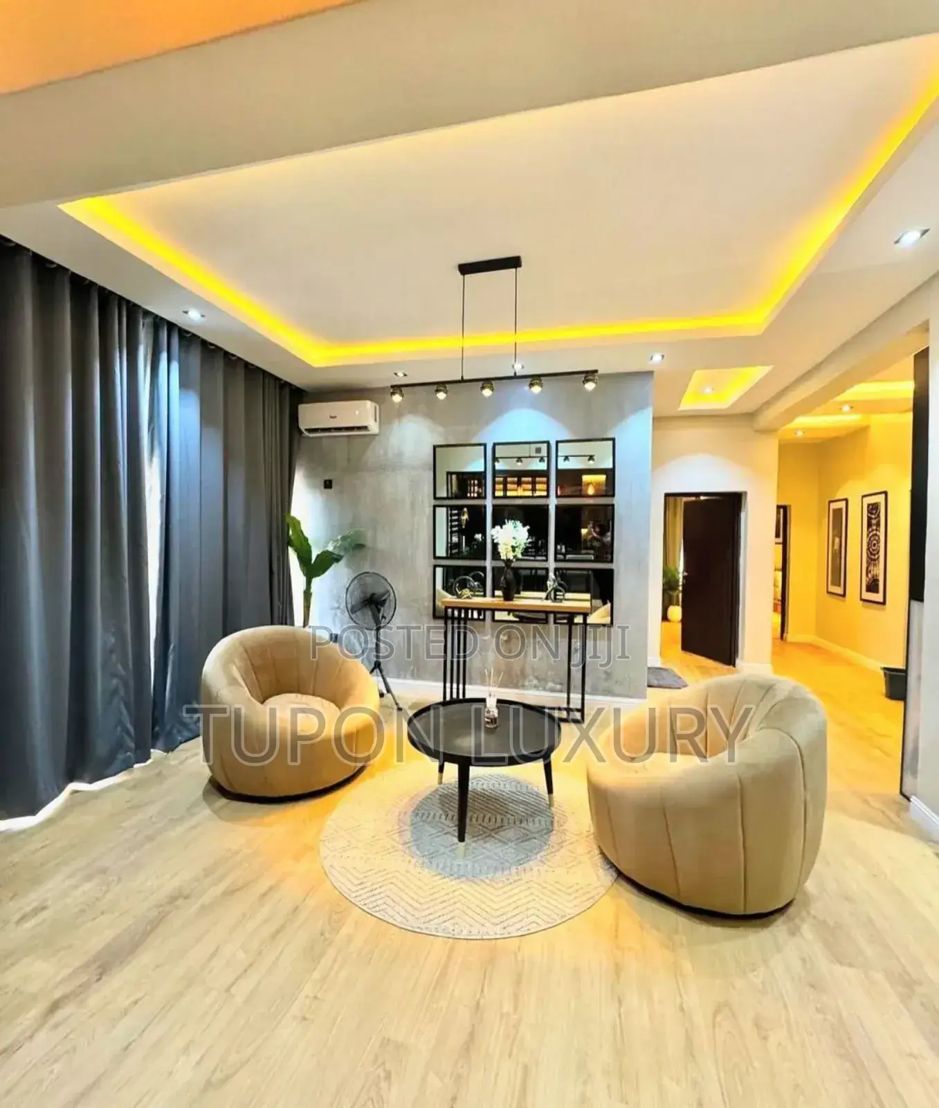Beautifully Firnished 3bedroom With Ps5 in Wuse 2