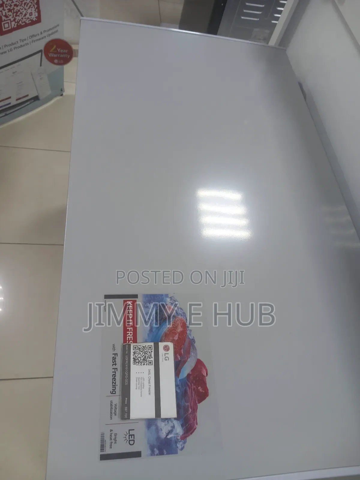 LG Gcs415gqfg 345L Chest Freezer