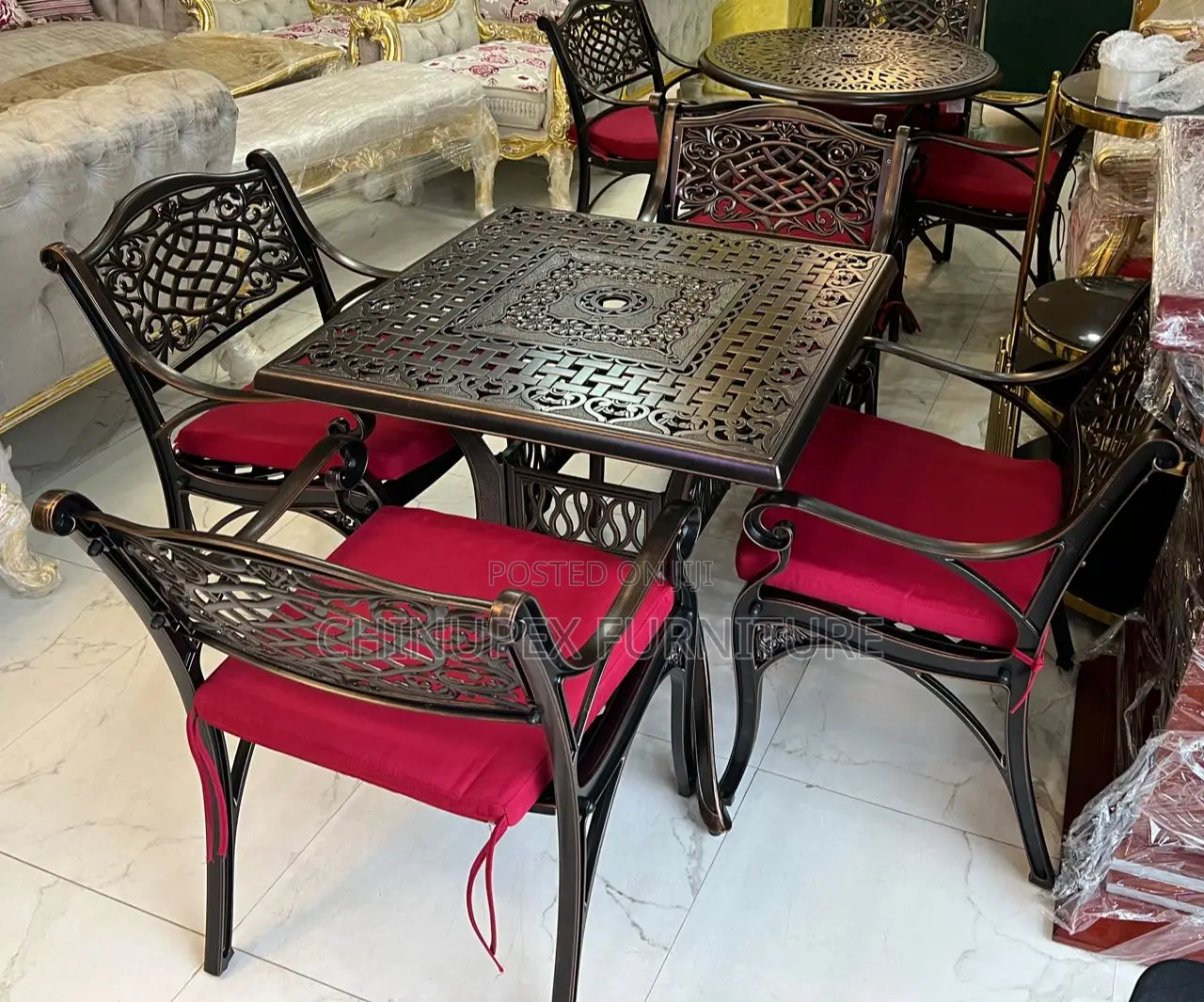 Iron Cast Outdoor/Eatery/Garden Chairs and Table