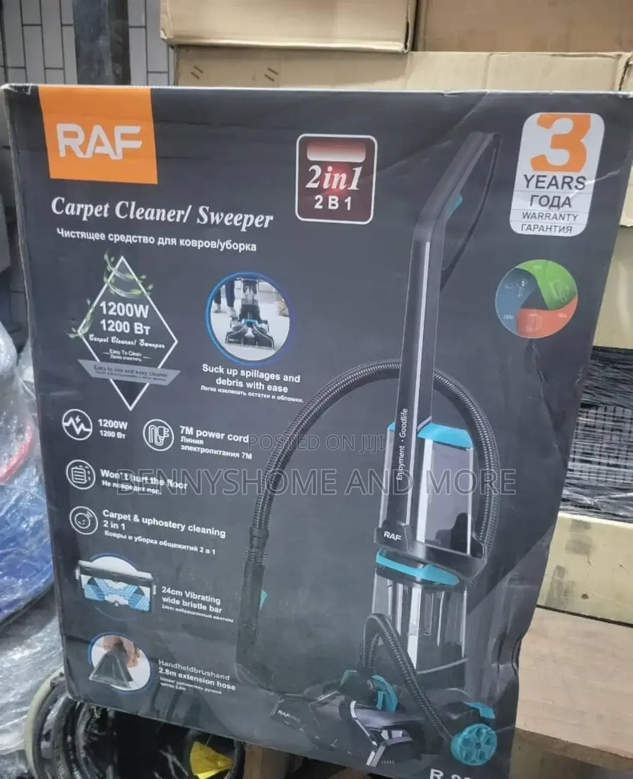 Carpet Cleaner and Sweeper