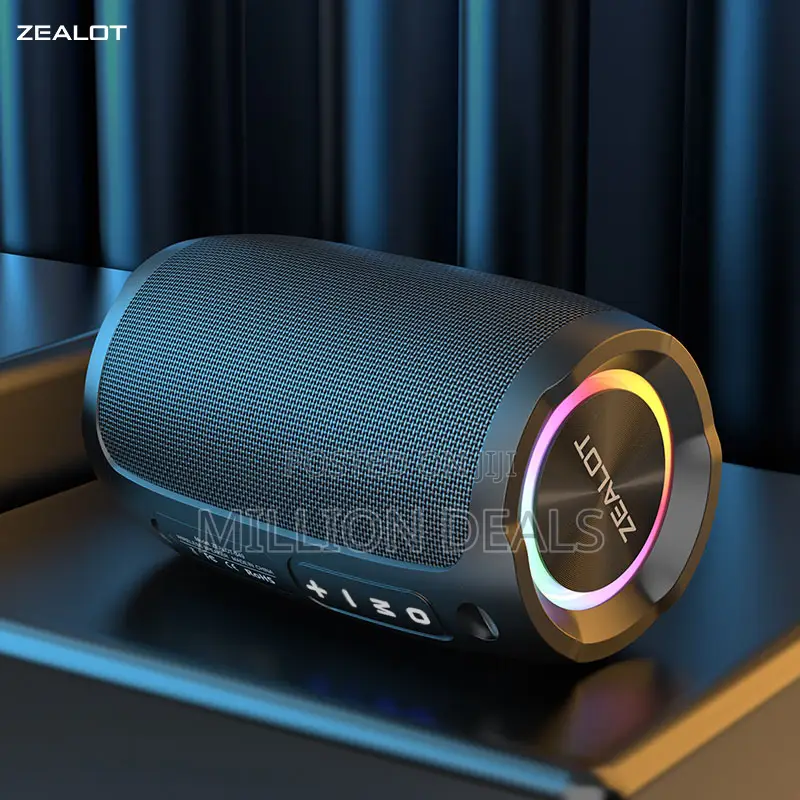 Zealot S49 Portable Bluetooth Speaker With Led Flashlight