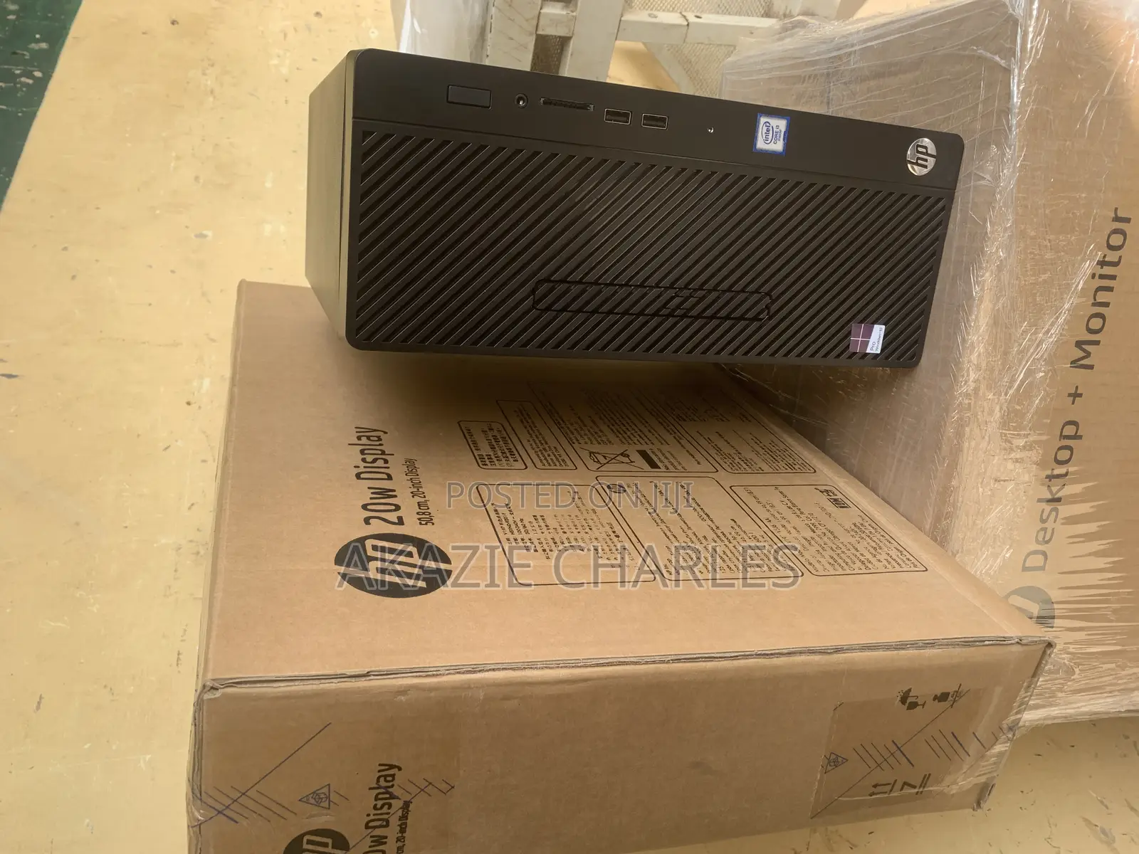 New Desktop Computer HP 4GB Intel Core I3 HDD 500GB